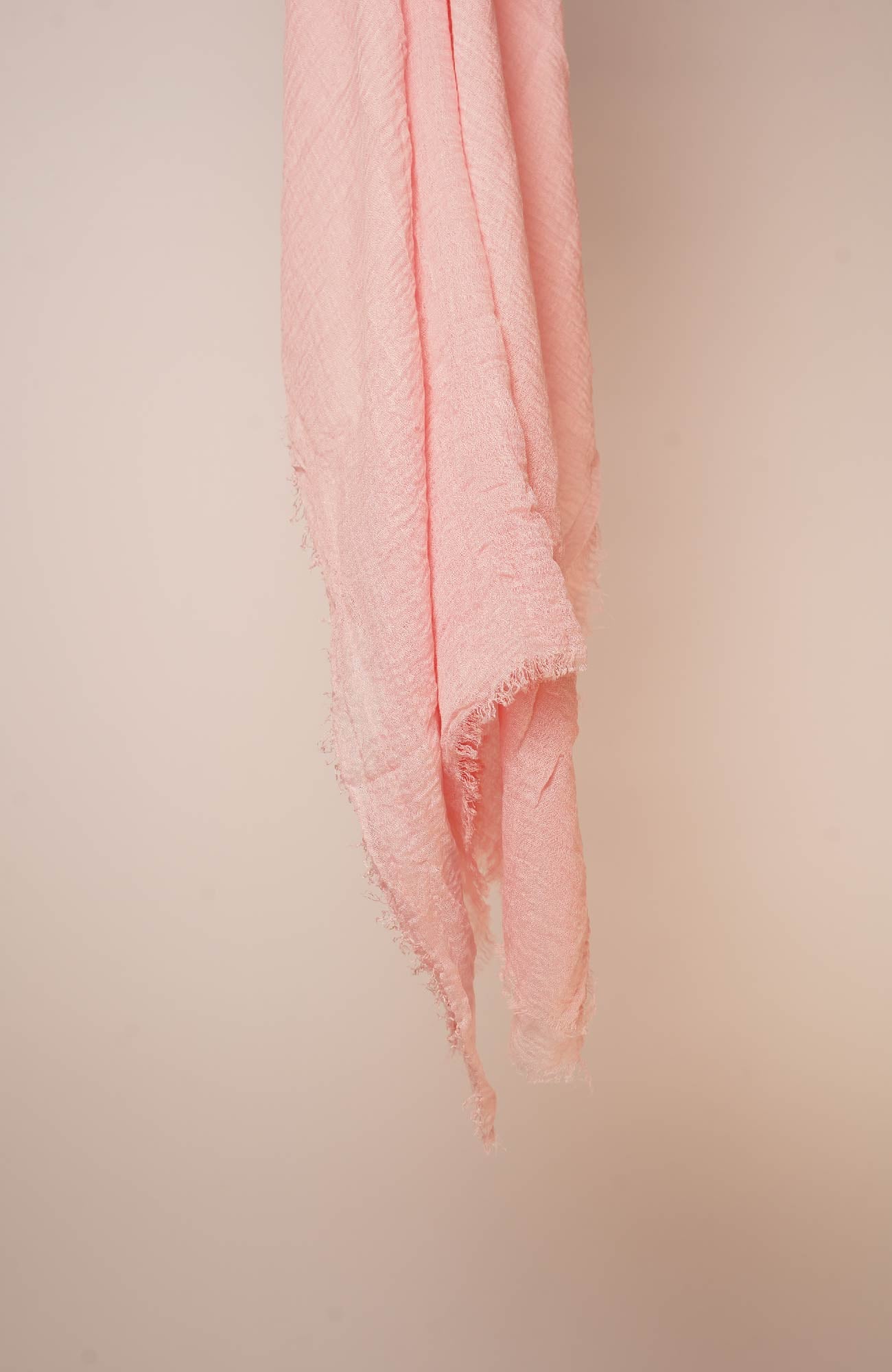 Crimped Viscose - Peach Bud