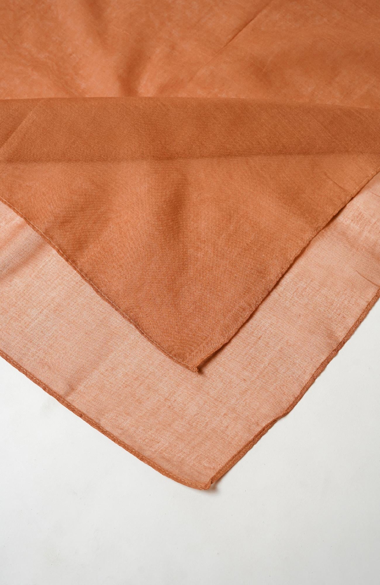 Airy Cotton Hijab-Buff Orange