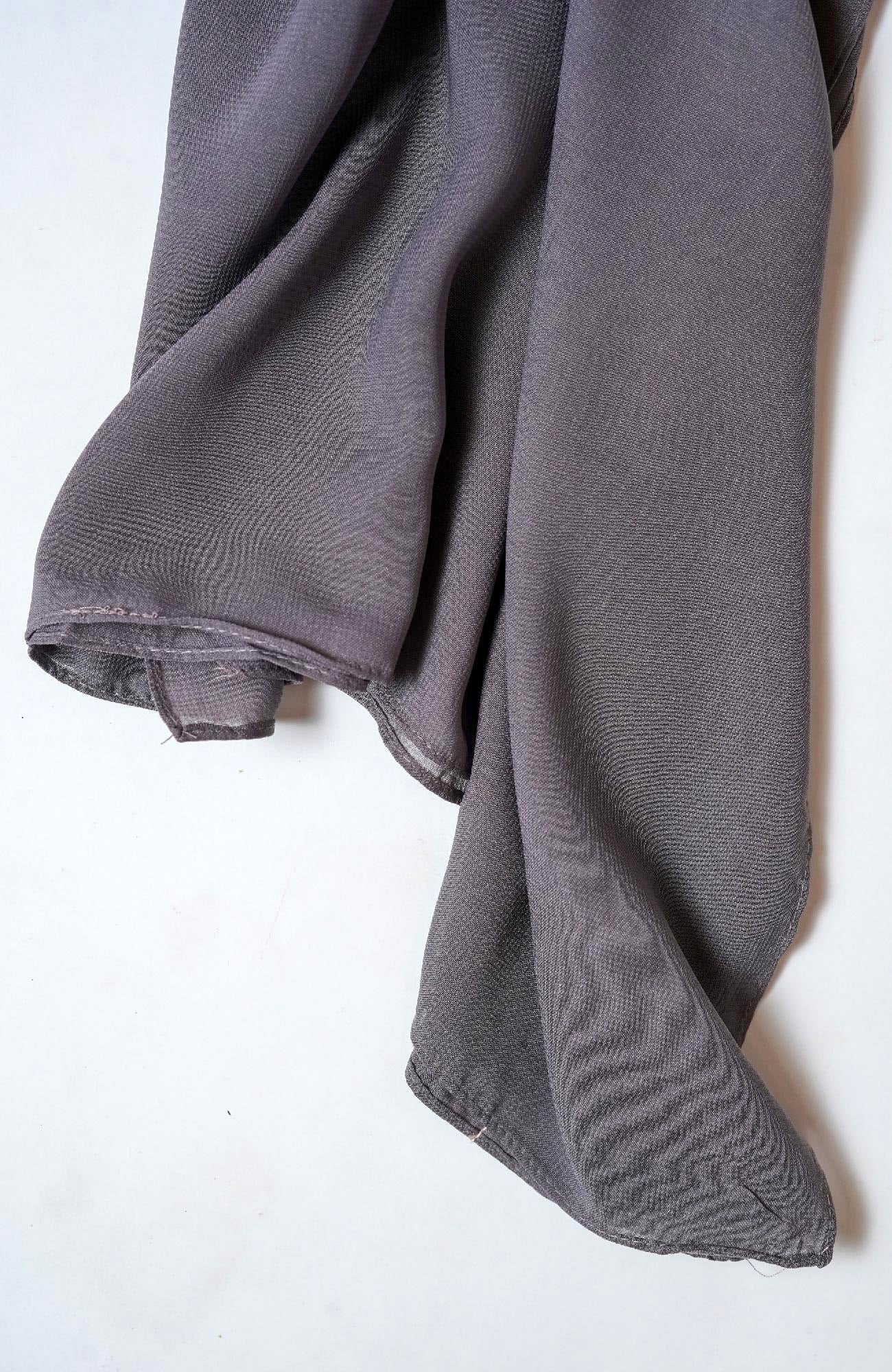 Voile cotton Hijab -Shadow Grey