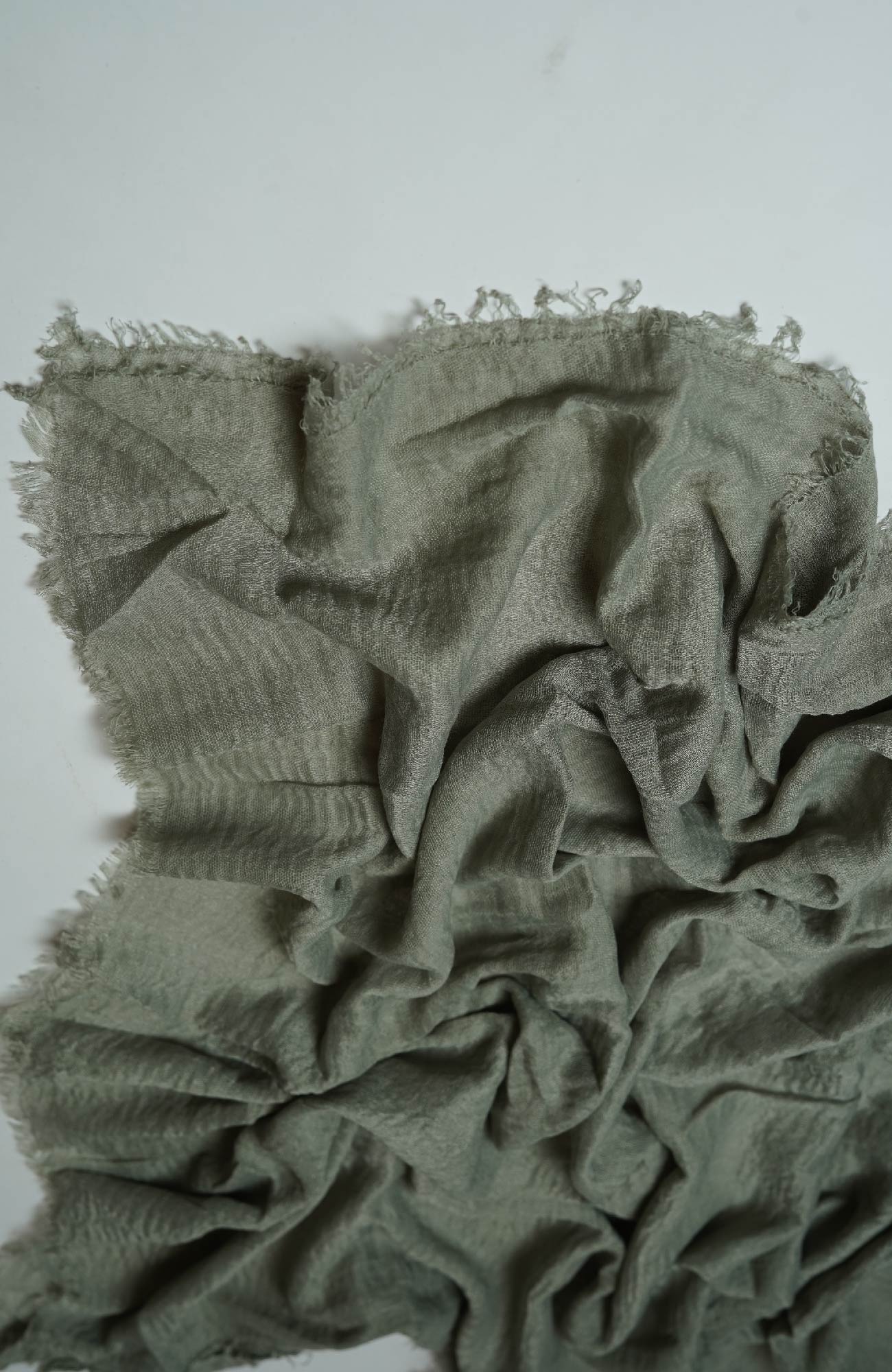 Crimped Viscose - Moss