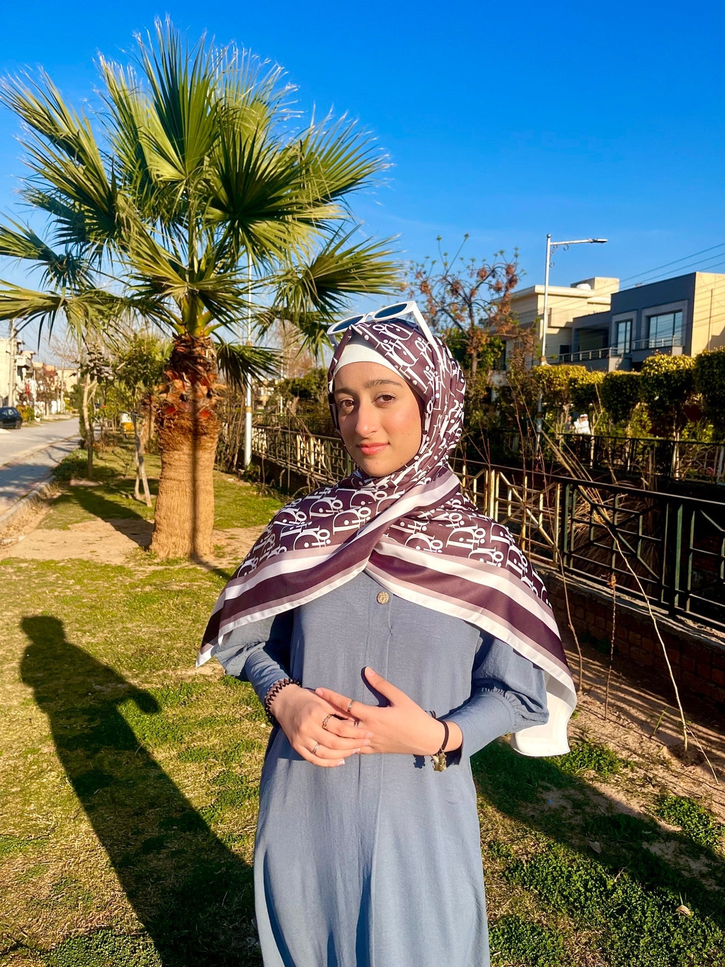 Daisy Maxi Dress - Light Grey