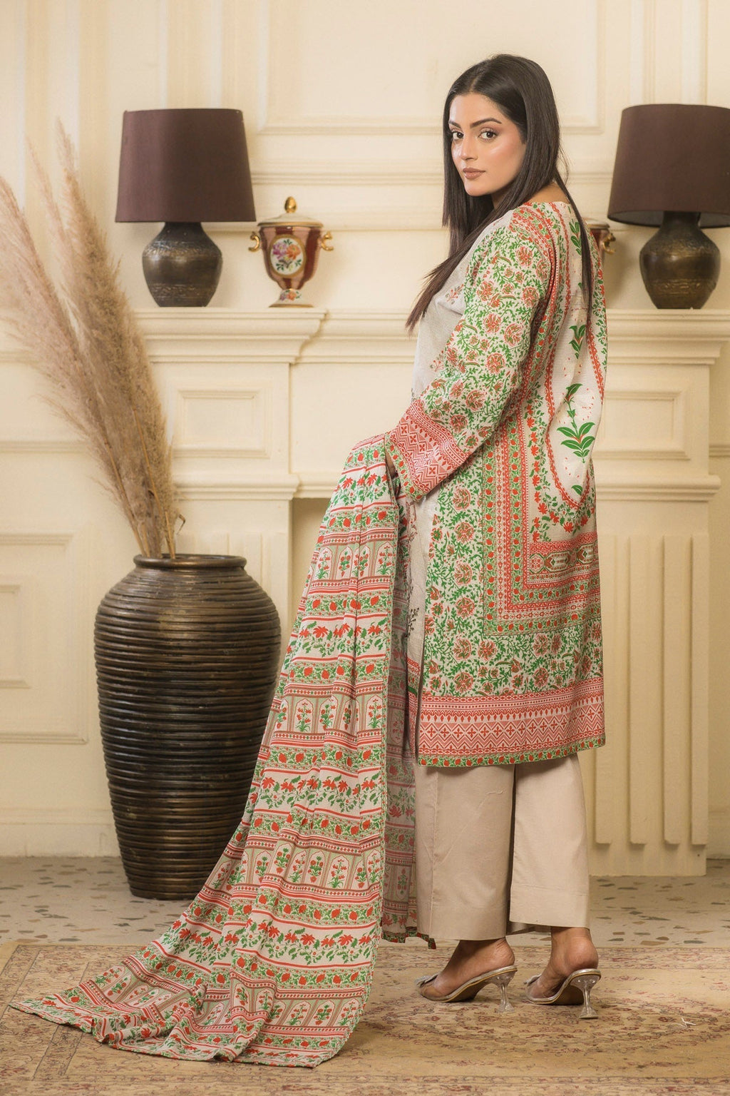 Embroided Printed Lawn Nova