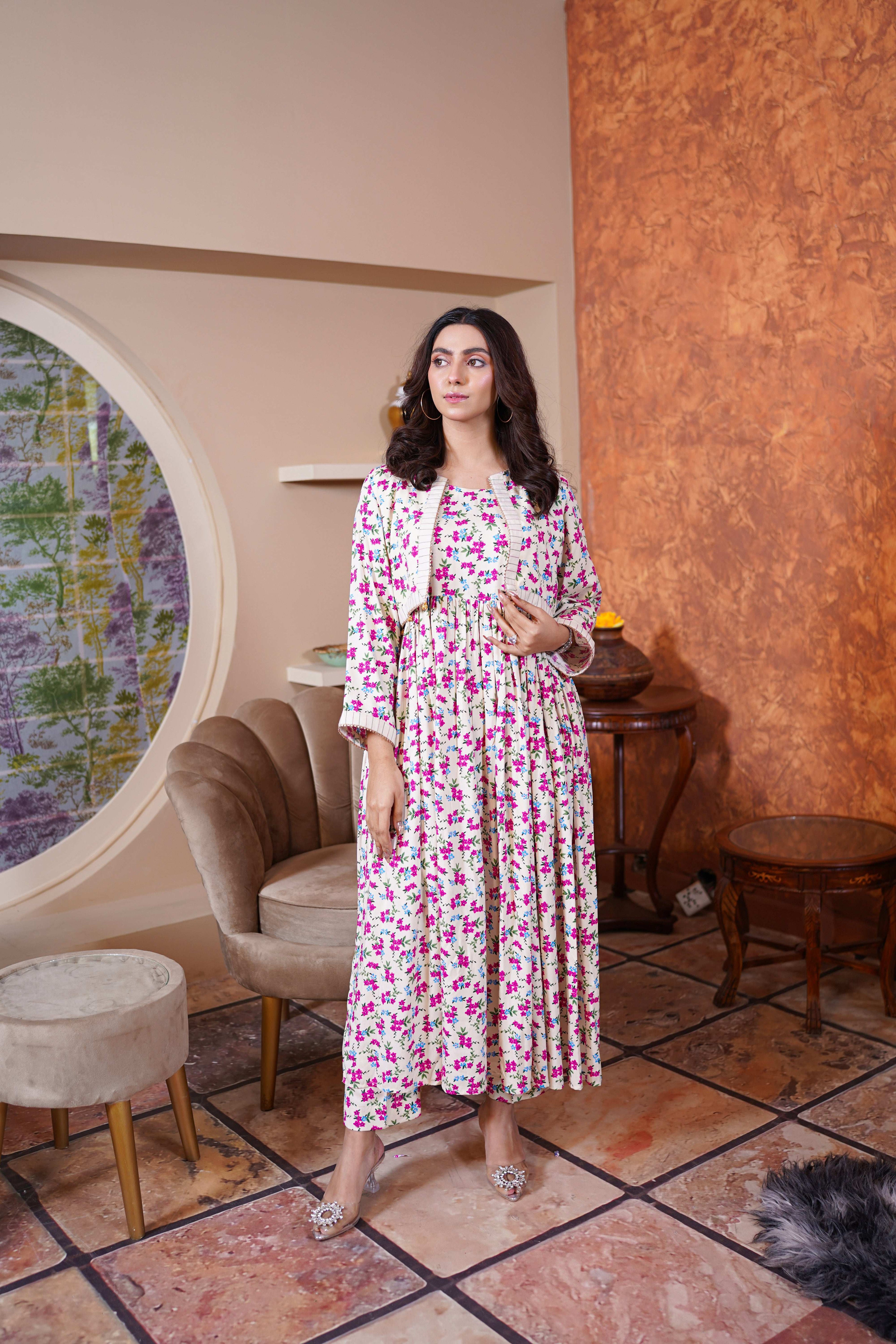 Smocked Floral
