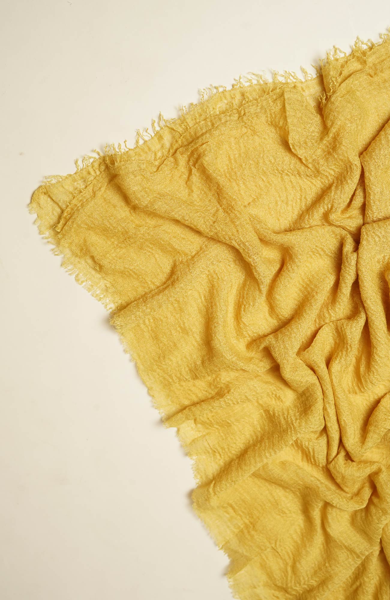 Crimped Viscose - Yellow