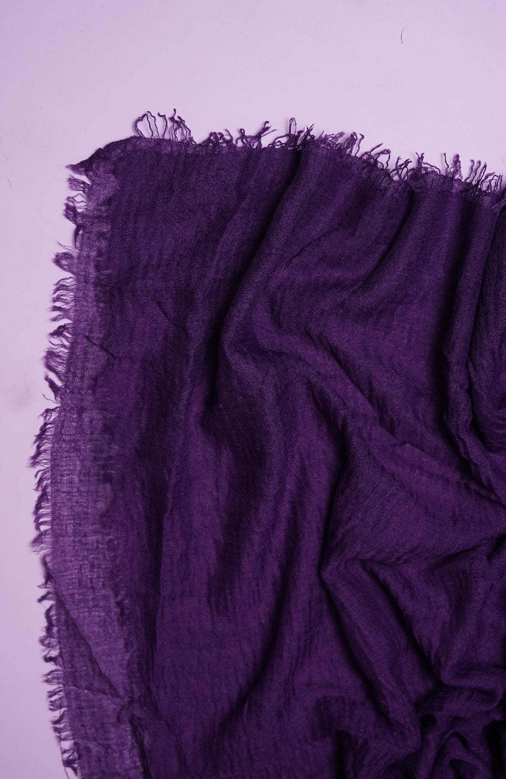 Crimped Viscose - Purple Haze