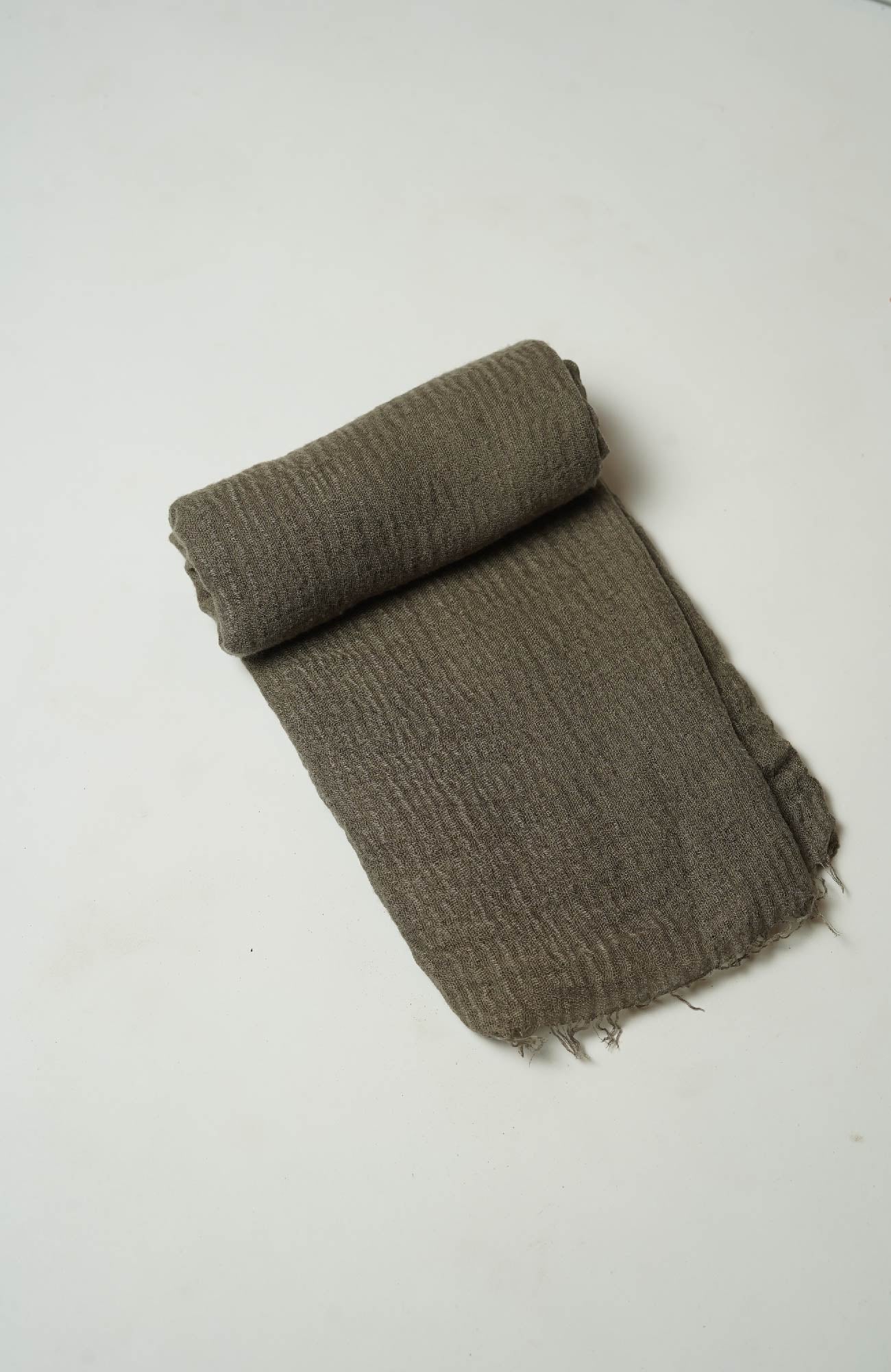 Crimped Viscose - Ash