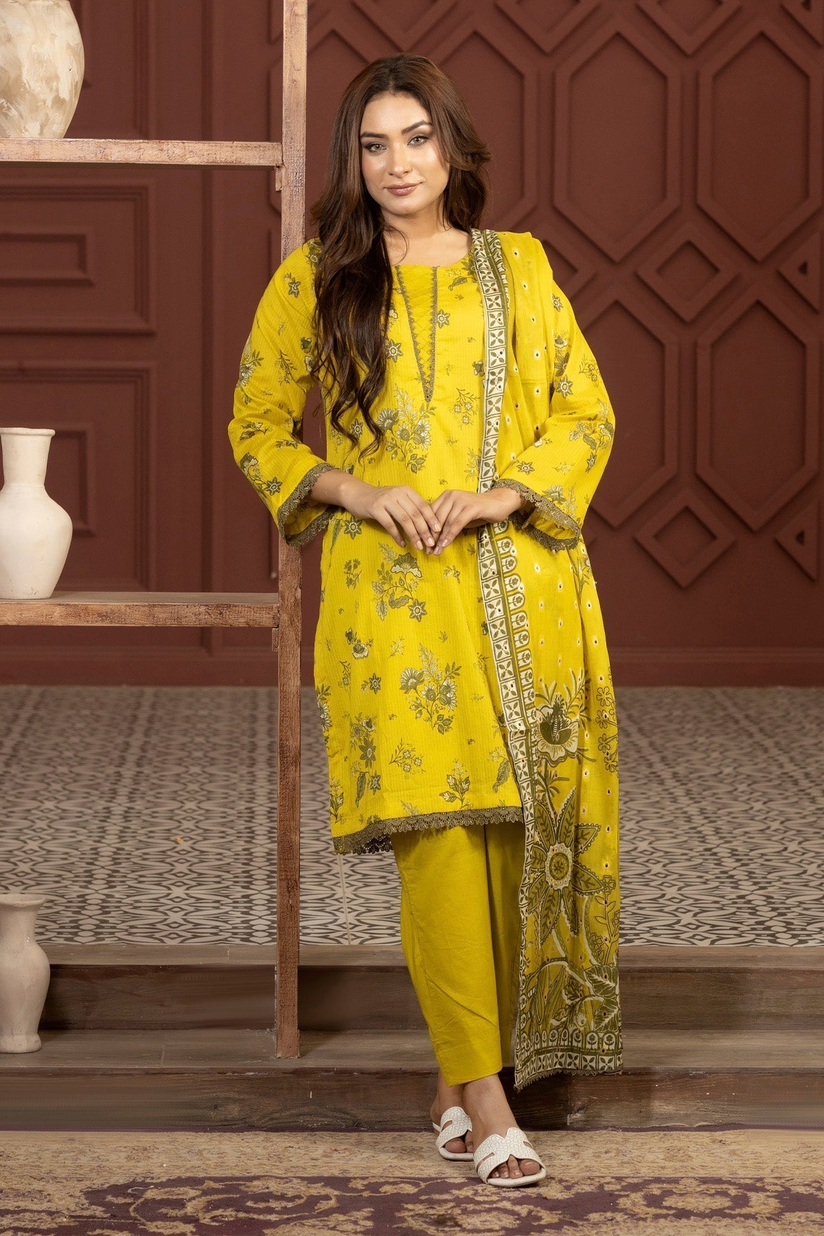 3 PC Printed Lawn Classic