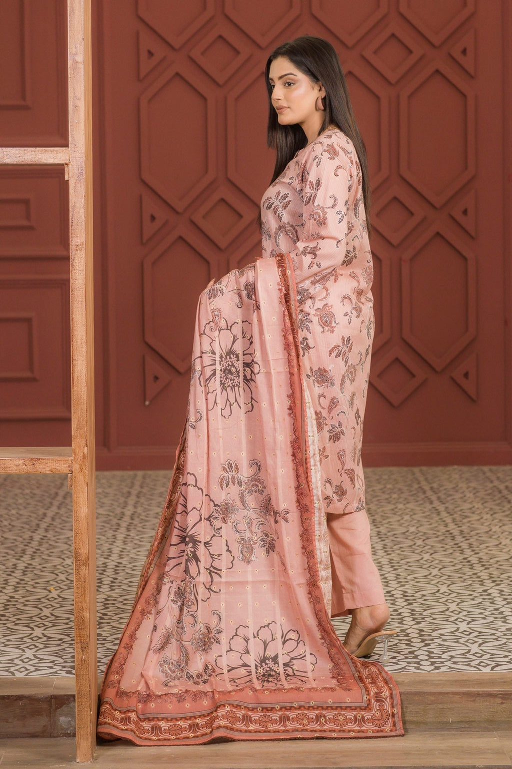 3 Piece Printed Lawn Classic