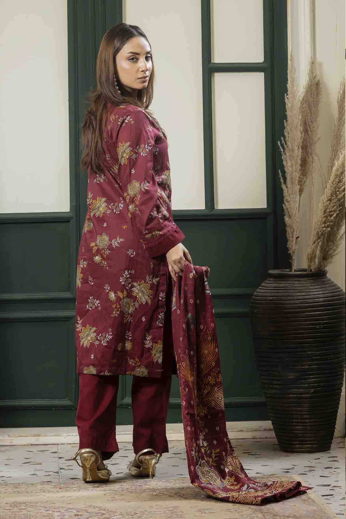 3 PC Printed Lawn Classic