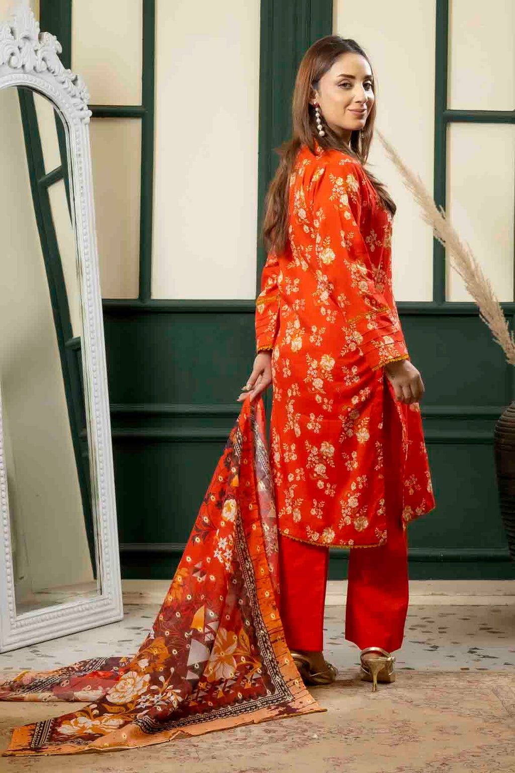 3 PC Printed Lawn Classic