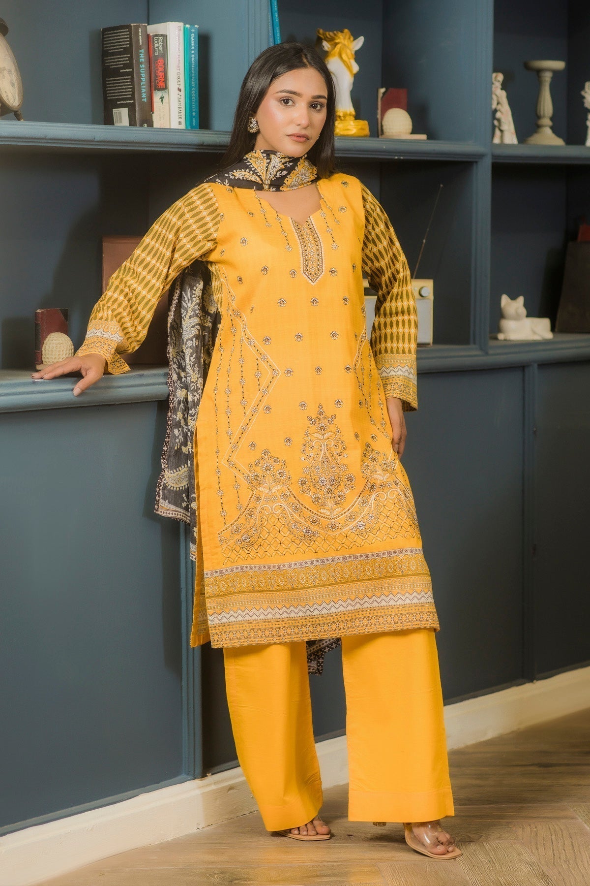 3 PC Printed Lawn Classic