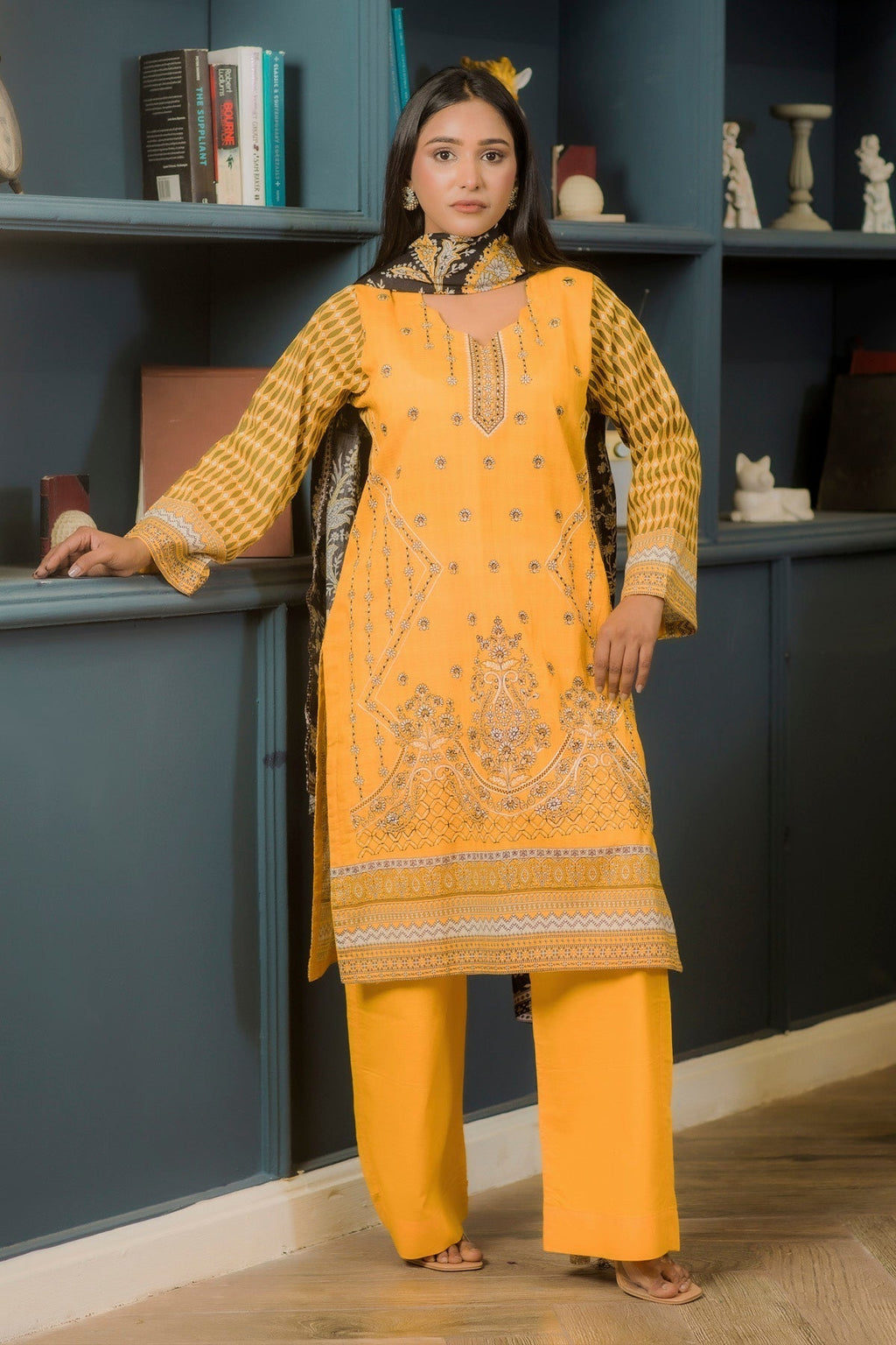 3 PC Printed Lawn Classic