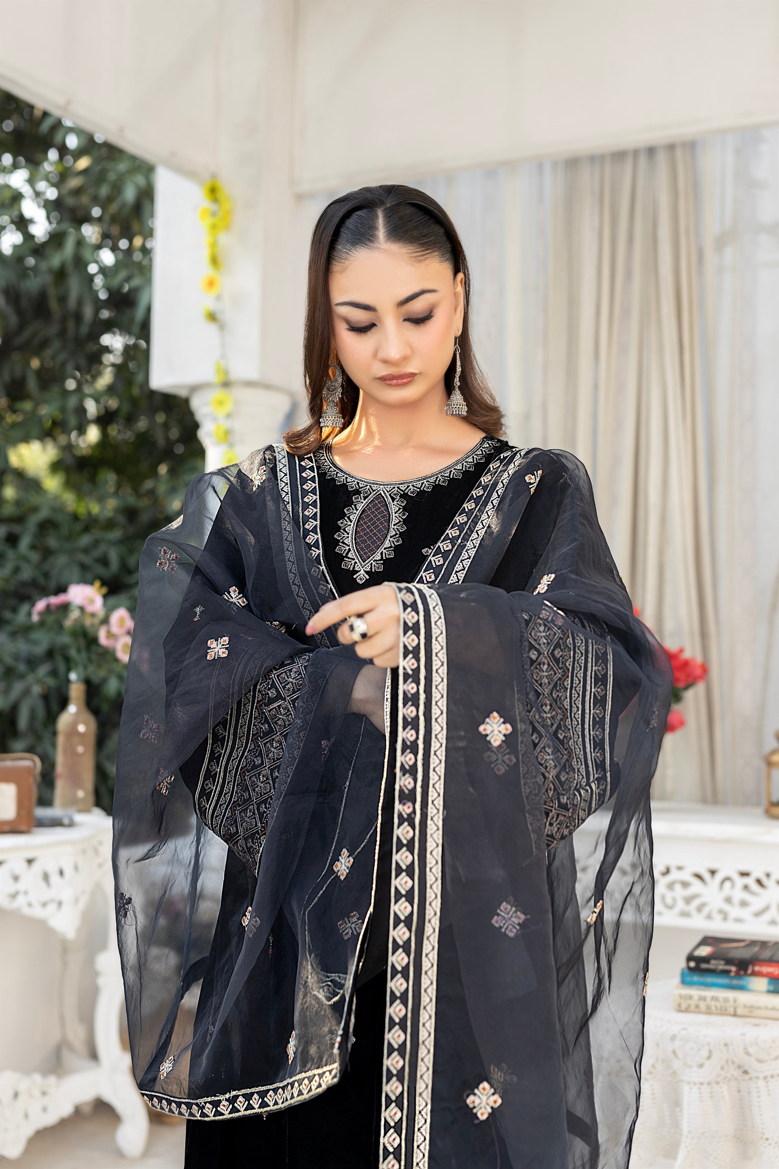 Black Velvet Frock