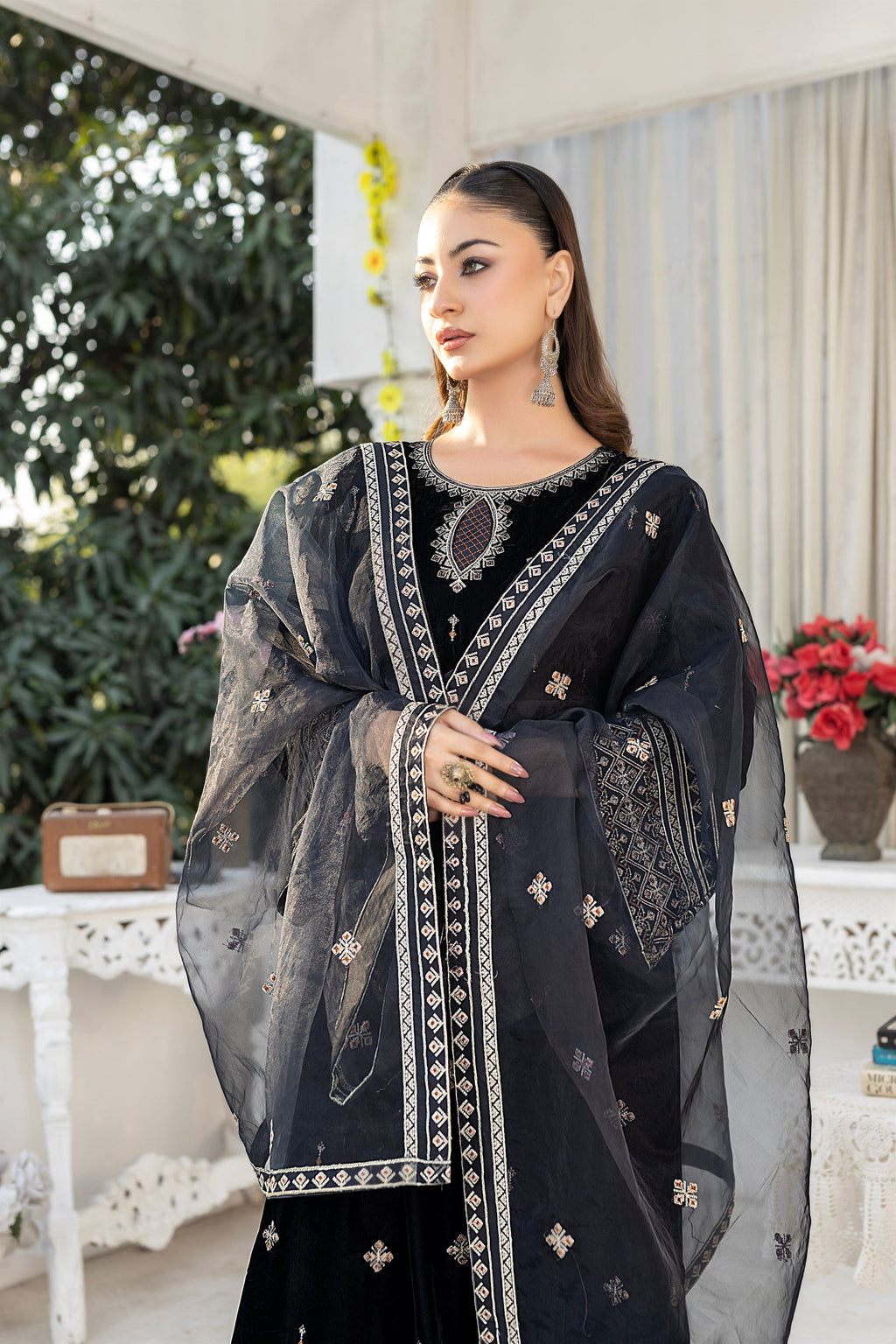 Black Velvet Frock
