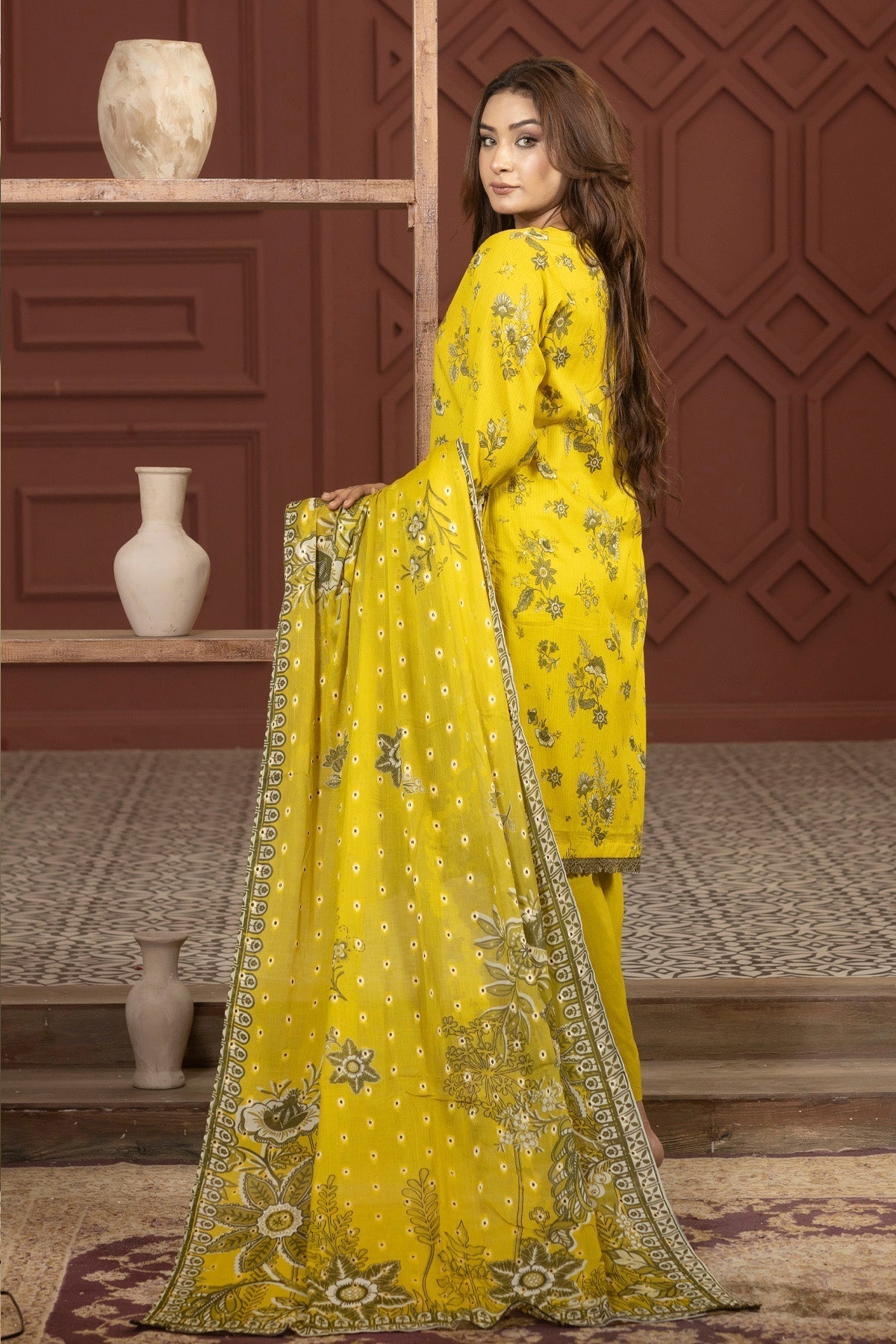 3 PC Printed Lawn Classic