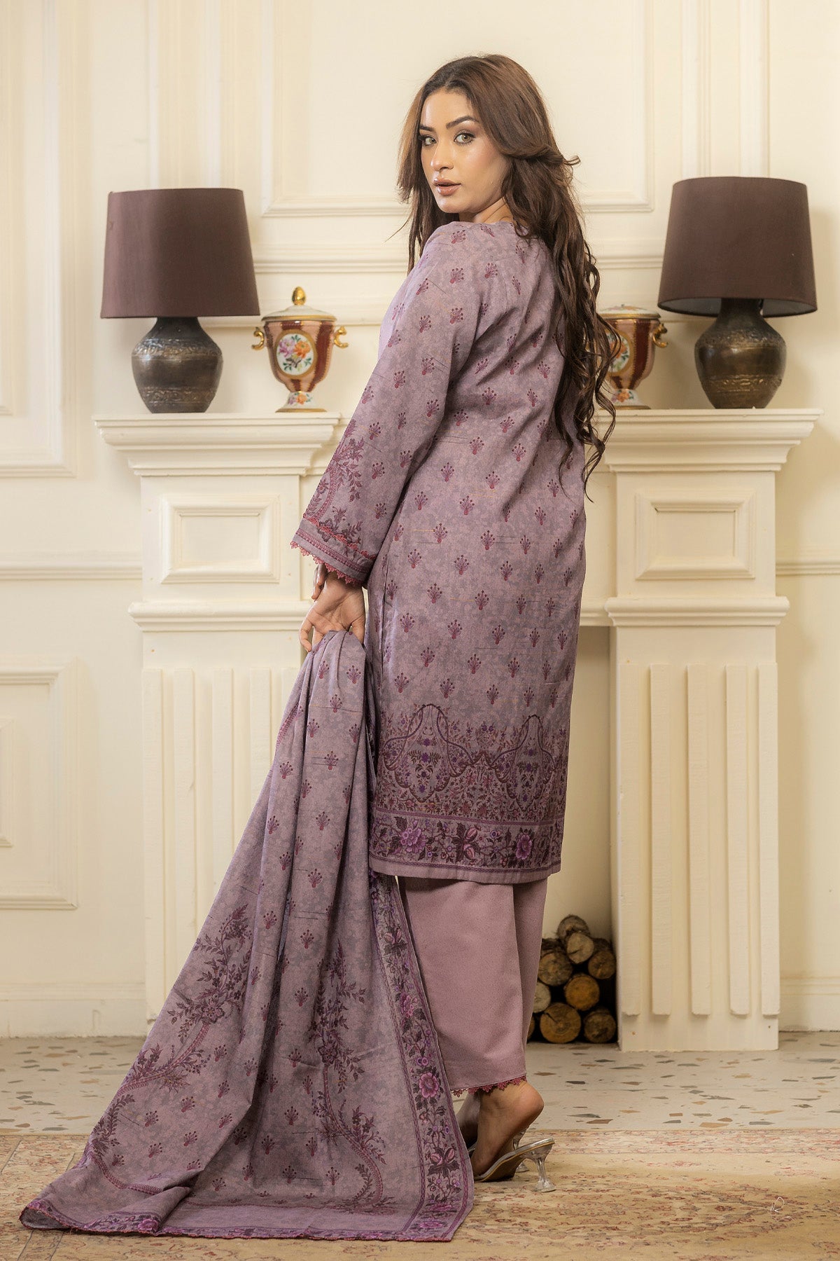 3 PC Brossia Lawn Bloom