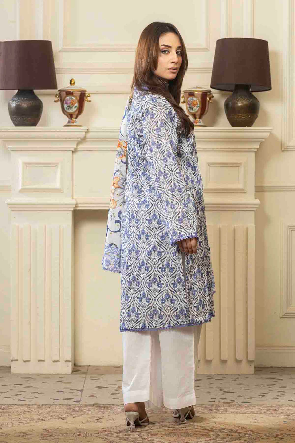 3 PC Printed Lawn Classic