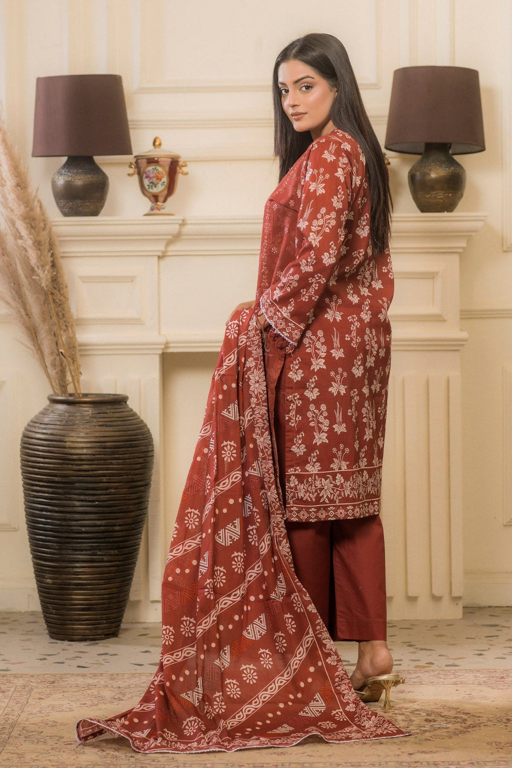 Embroided Printed Lawn Nova