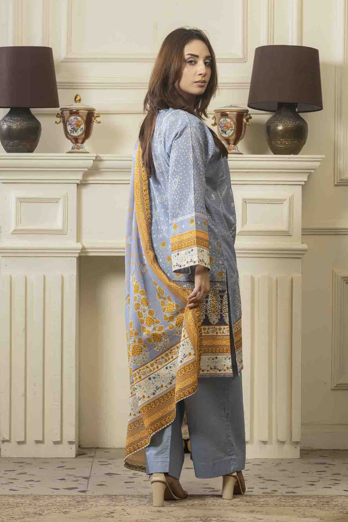 Embroided Printed Lawn Nova