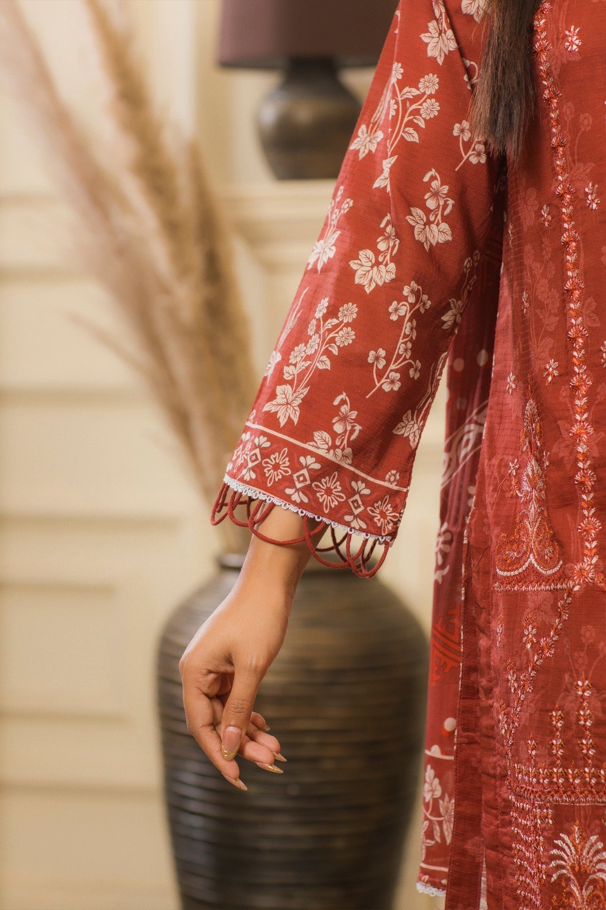 Embroided Printed Lawn Nova