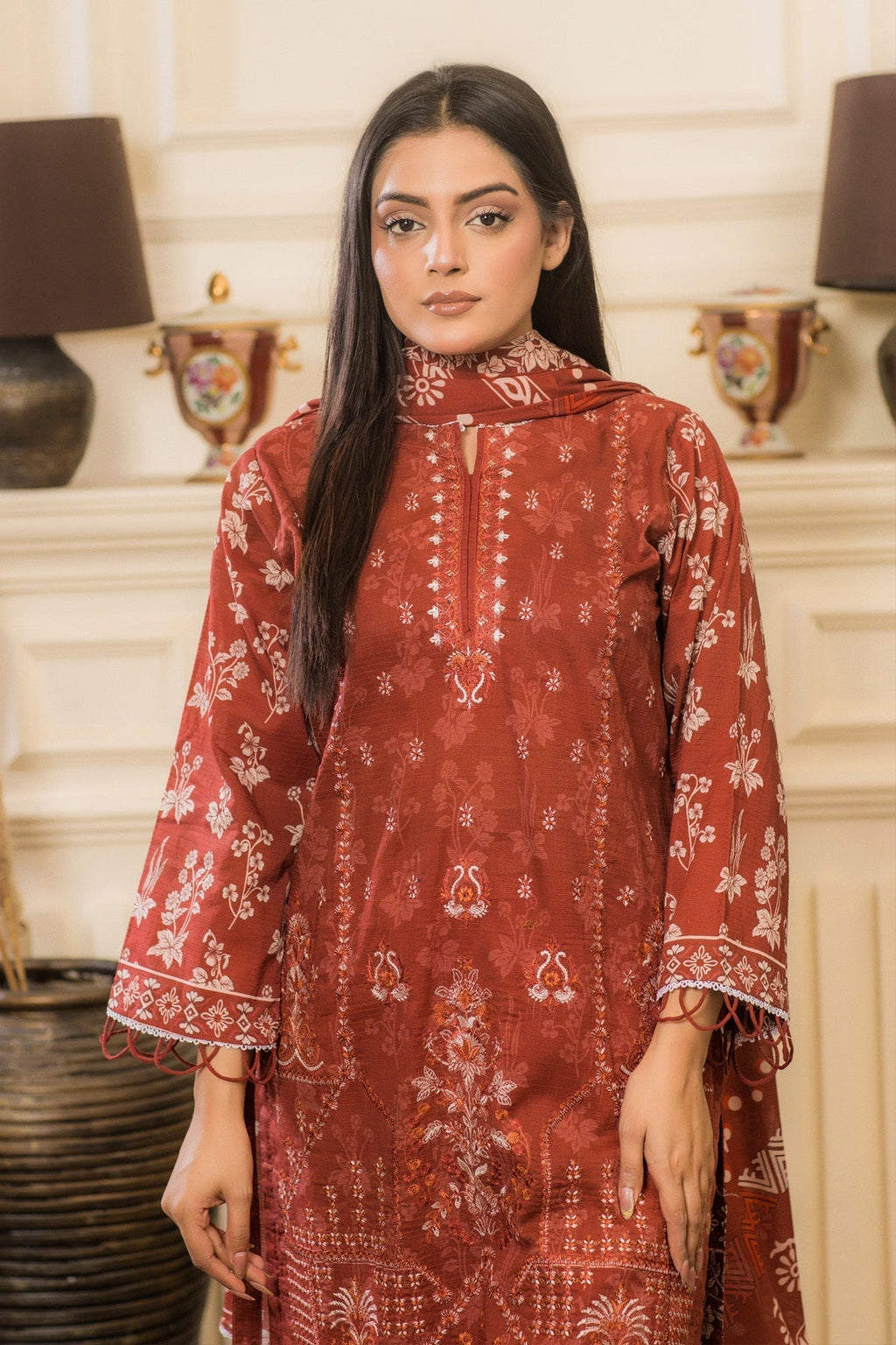 Embroided Printed Lawn Nova