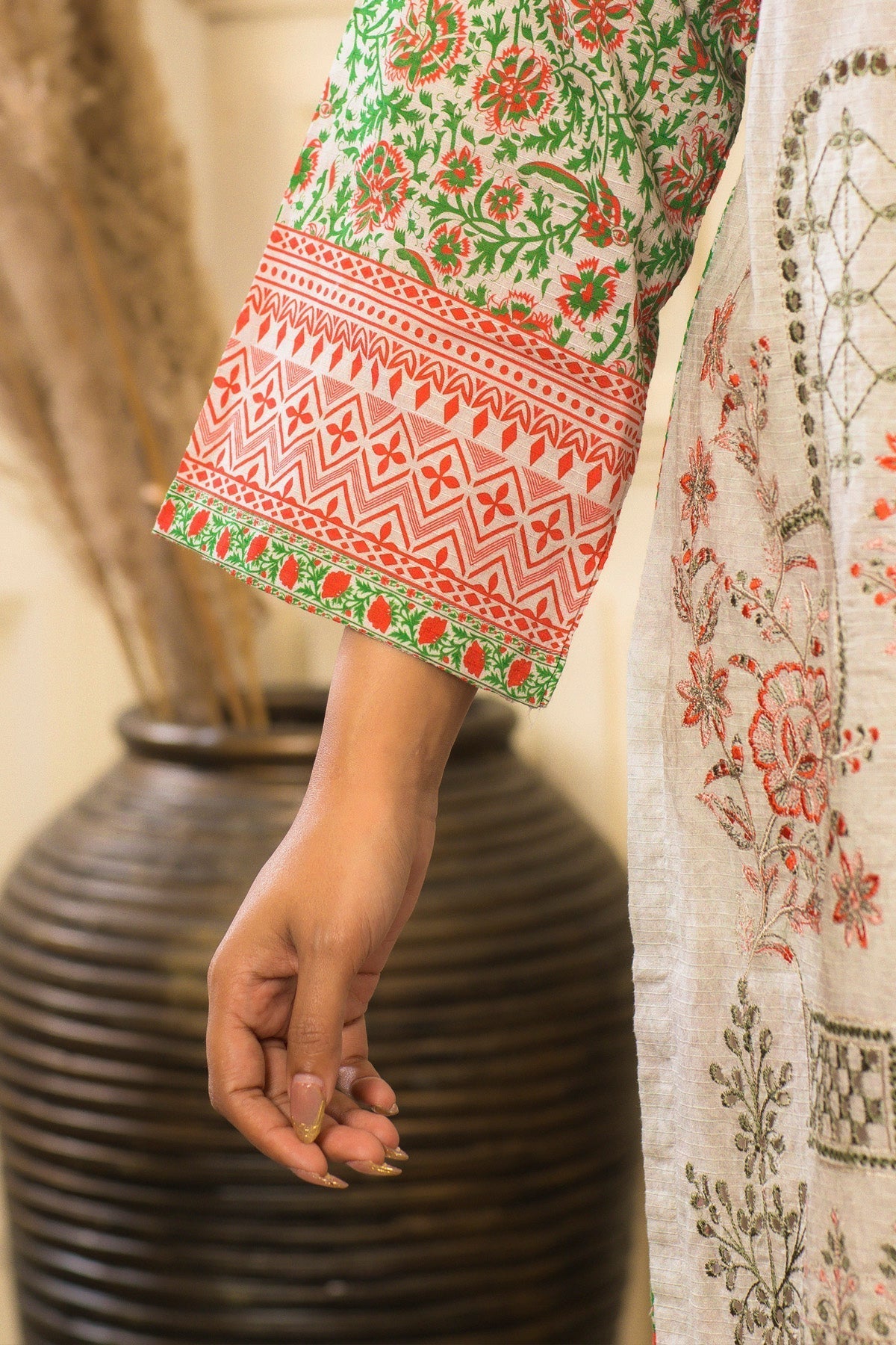 Embroided Printed Lawn Nova