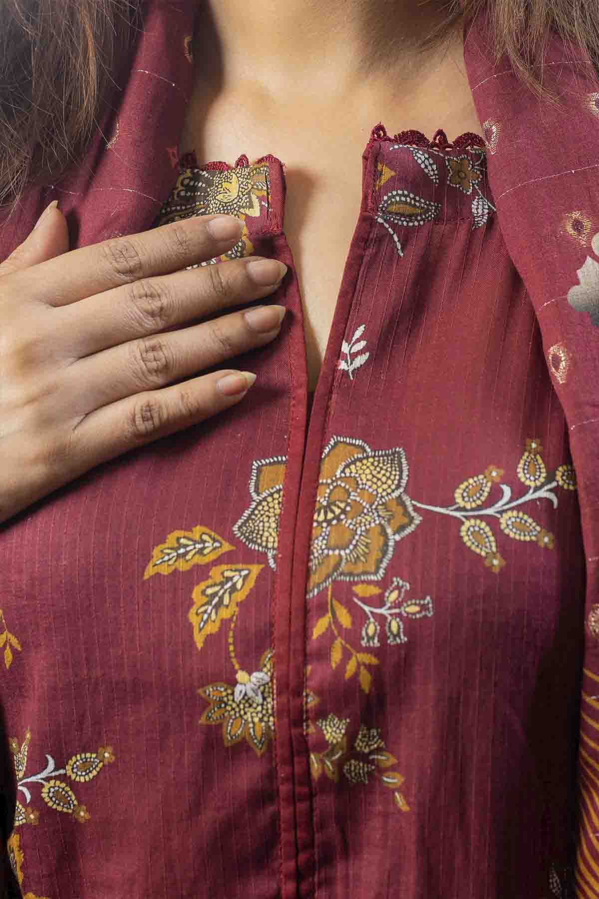 3 PC Printed Lawn Classic