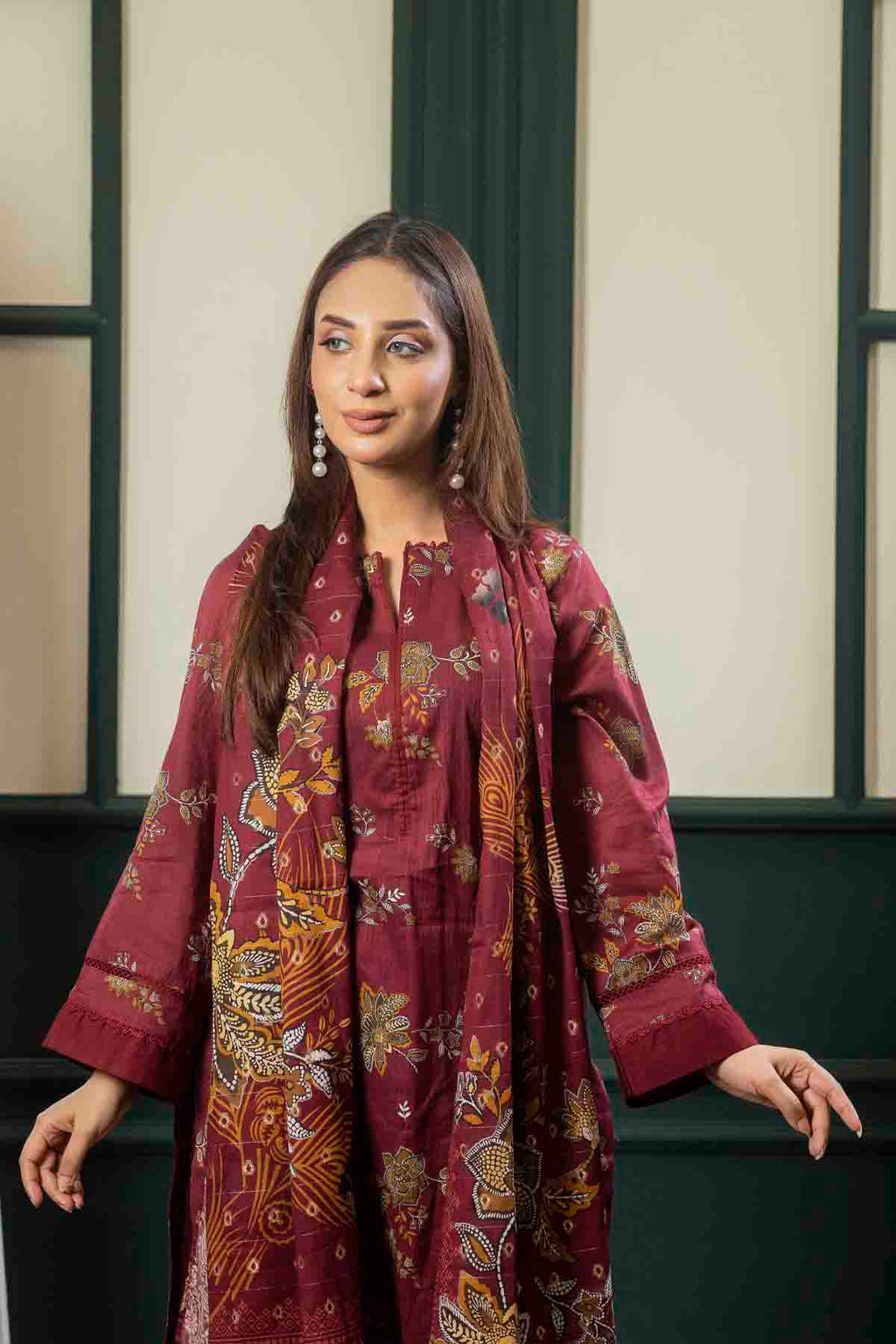 3 PC Printed Lawn Classic