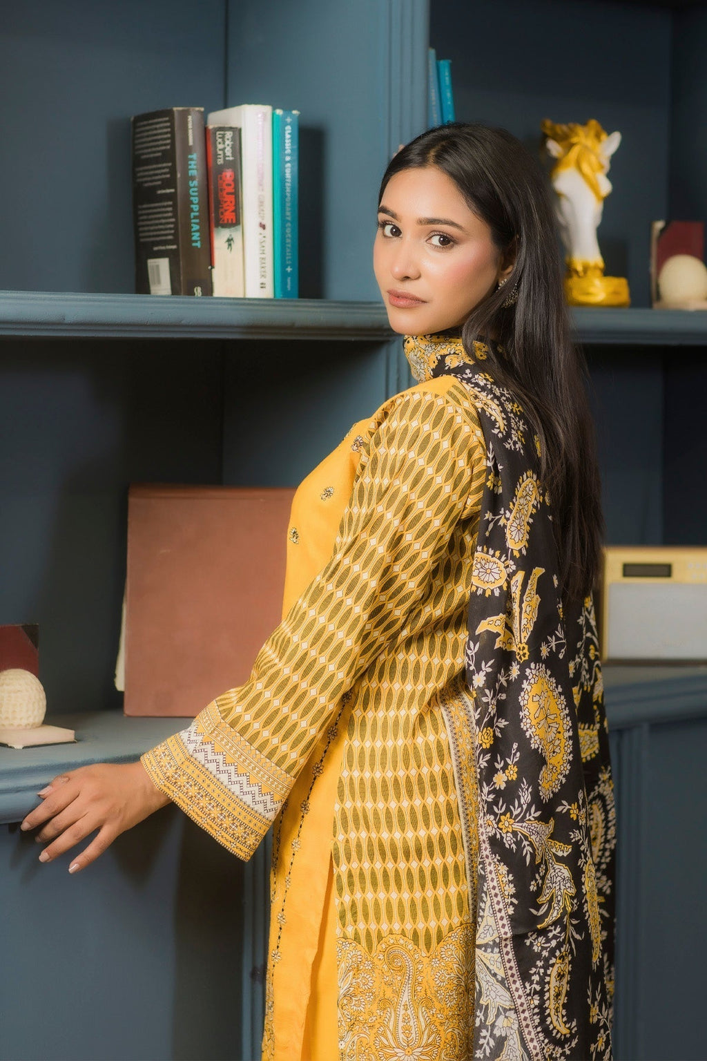 3 PC Printed Lawn Classic