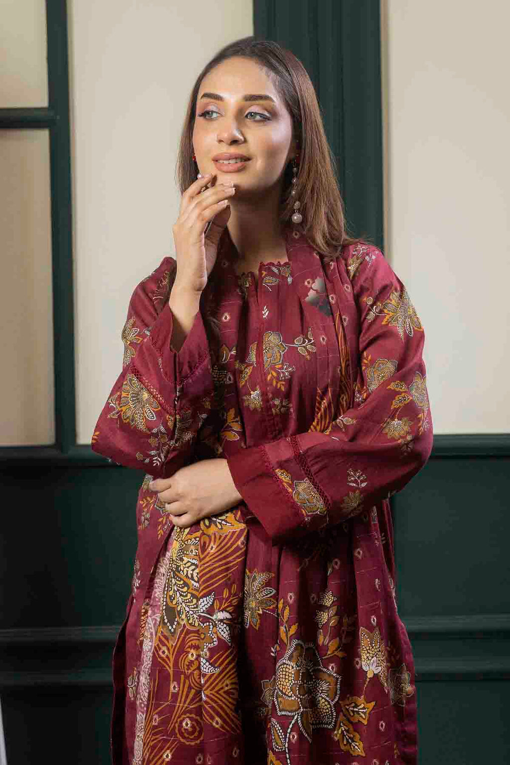 3 PC Printed Lawn Classic
