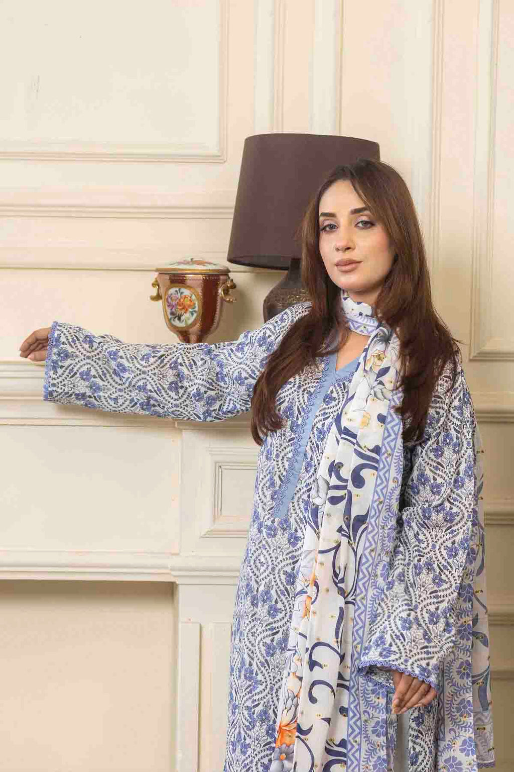 3 PC Printed Lawn Classic