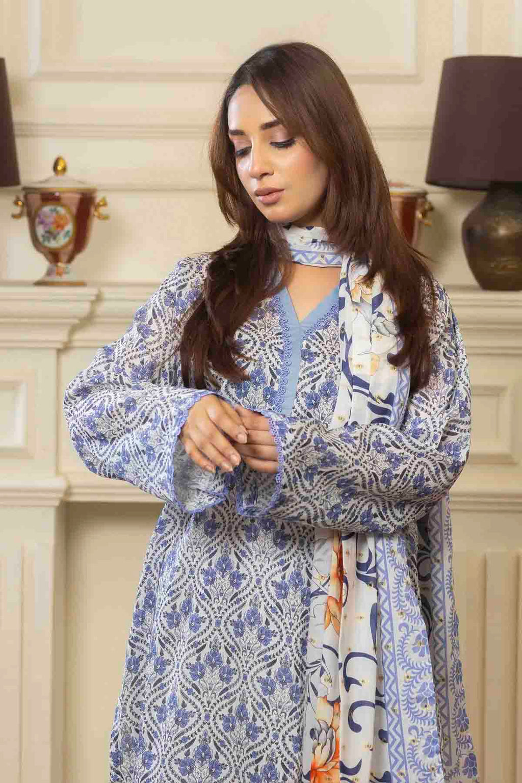 3 PC Printed Lawn Classic