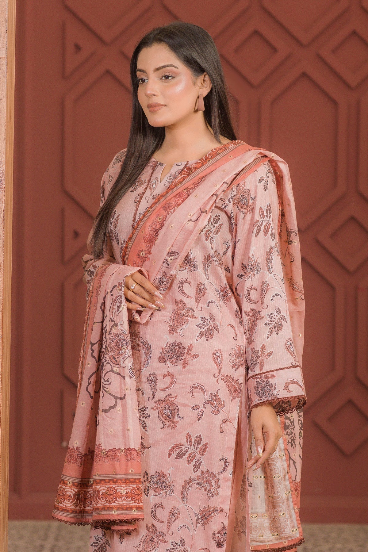 3 Piece Printed Lawn Classic