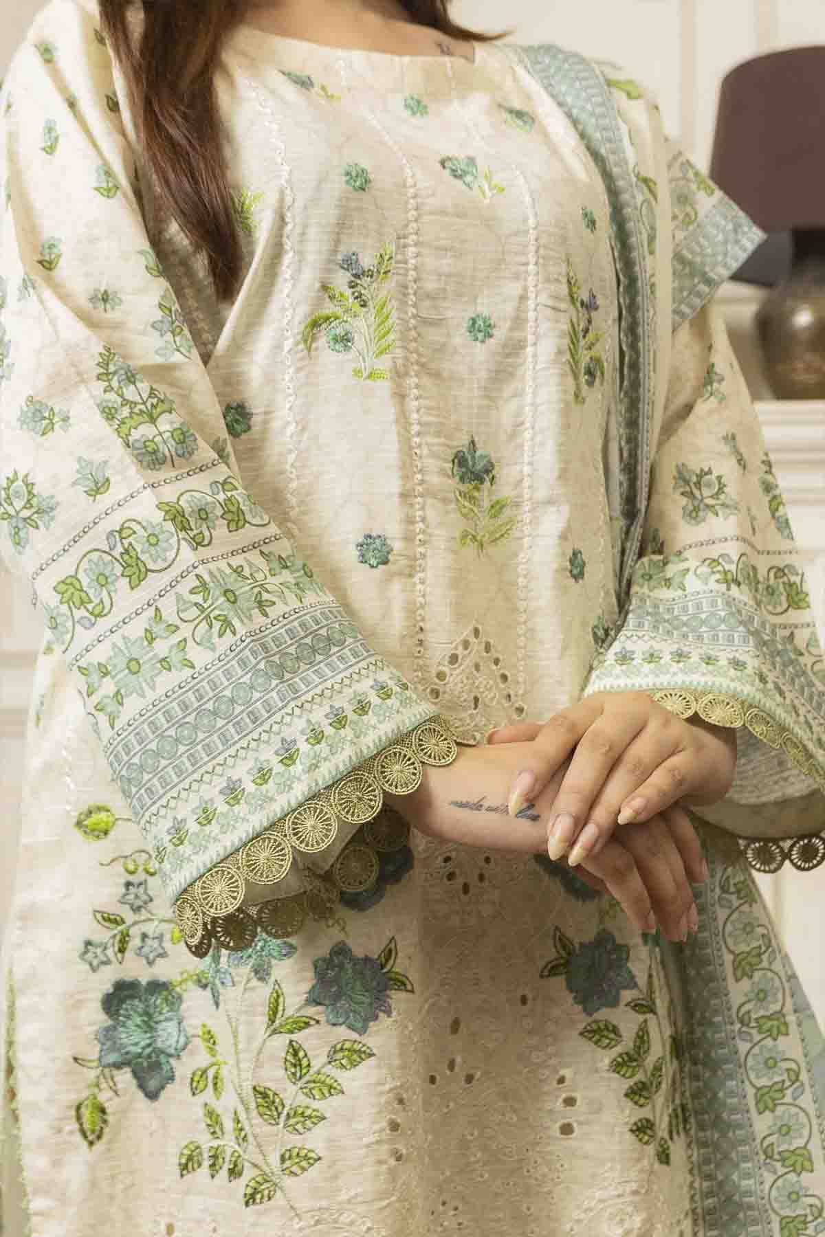 Embroided Printed Lawn Nova
