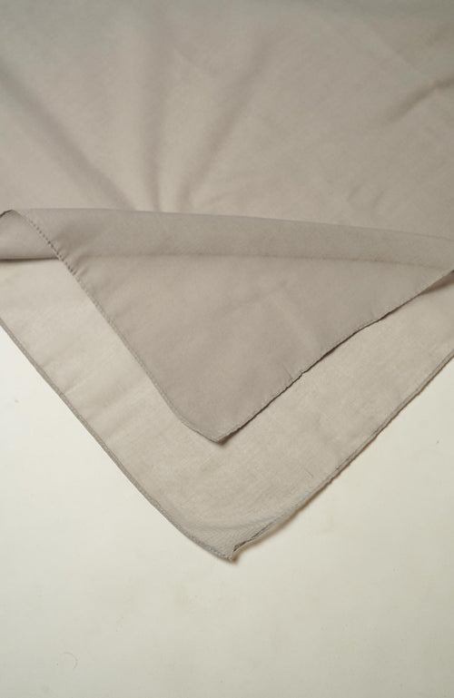 Airy Cotton Hijab-Pearl Grey