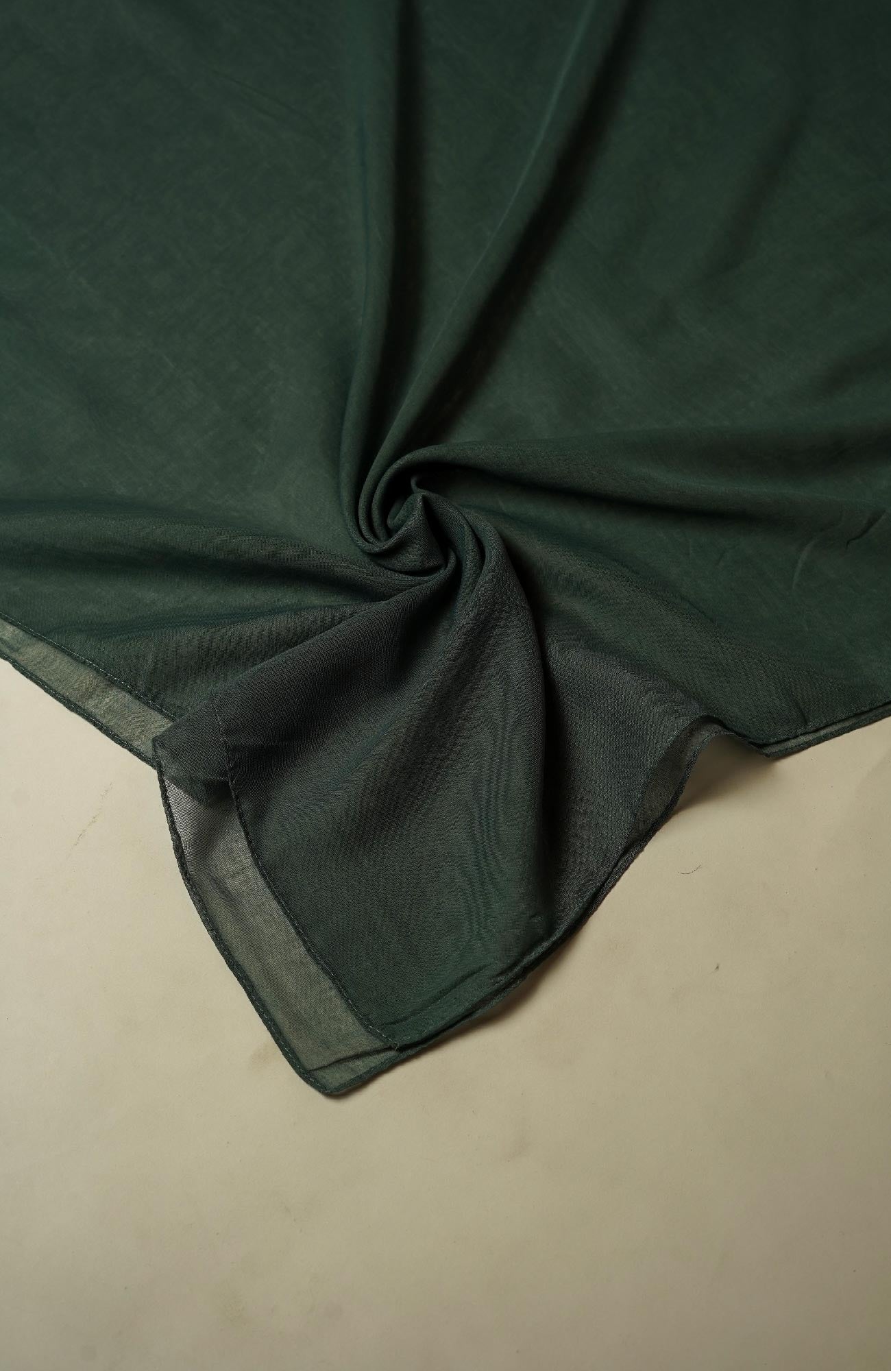 Airy Cotton Hijab-Aqua Green