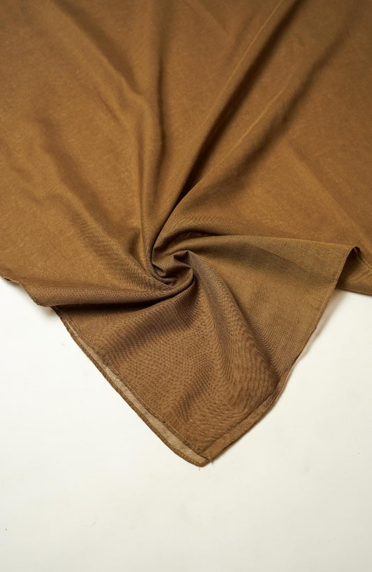 Airy Cotton Hijab-Camel Brown