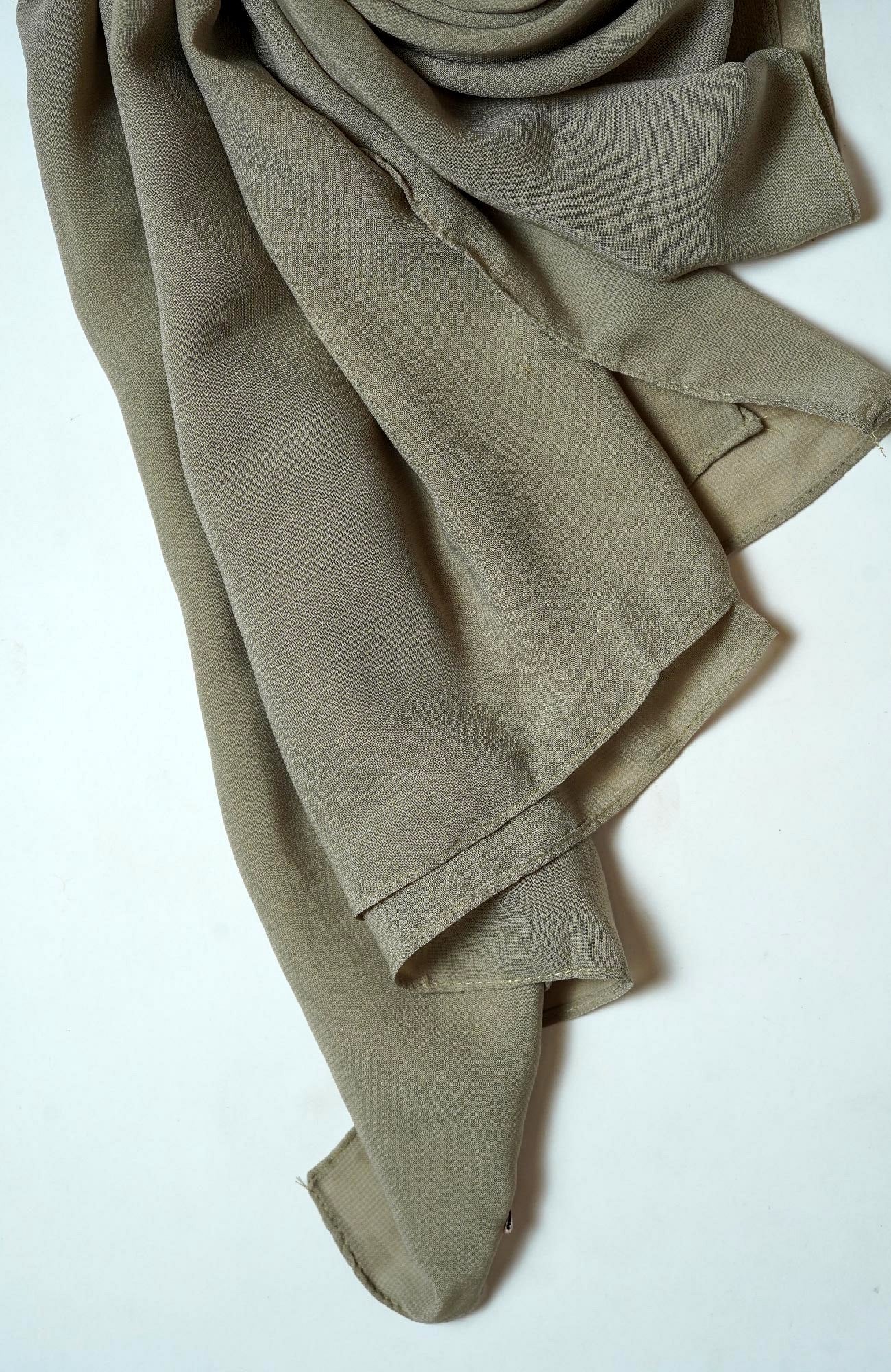 Voile Cotton Hijab -Sage