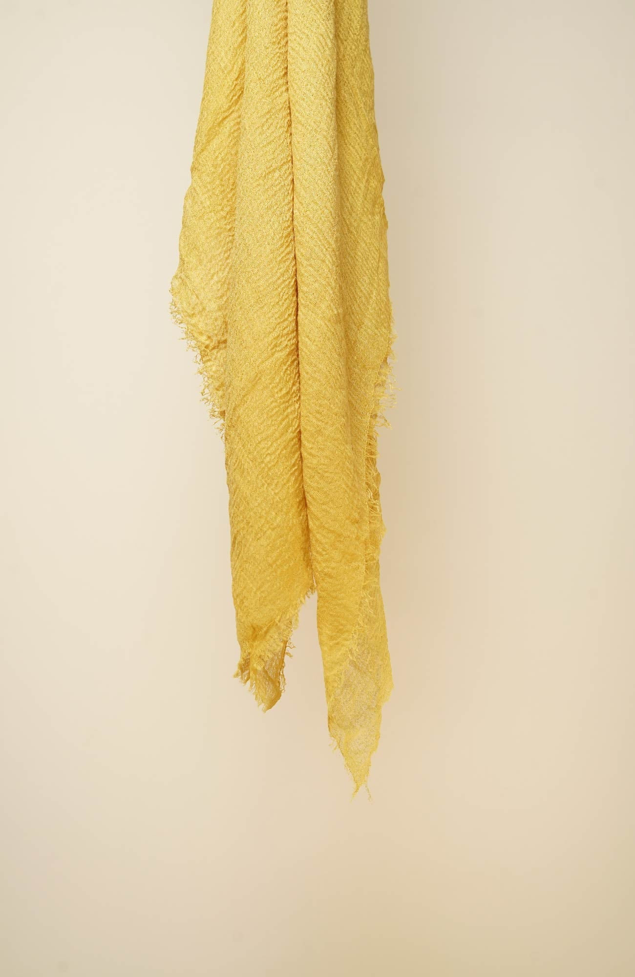Crimped Viscose - Yellow