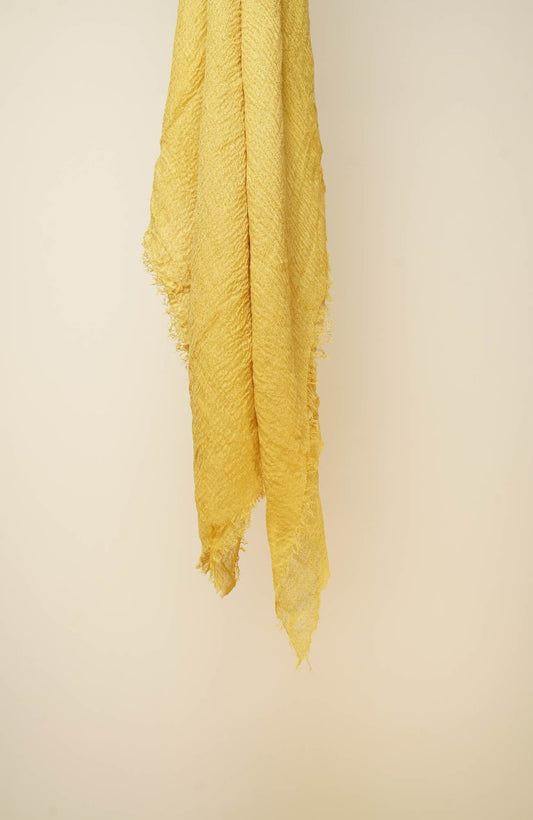 Crimped Viscose - Yellow