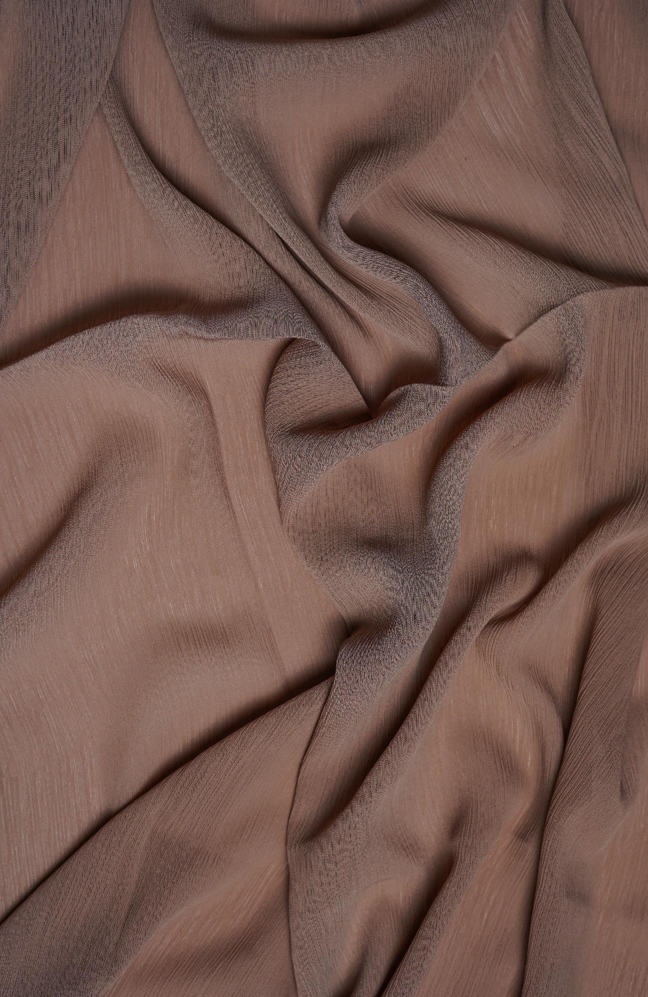 Crinkle matte Chiffon-Fallen Rock