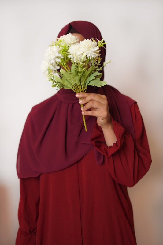 Daisy Maxi Dress - Maroon