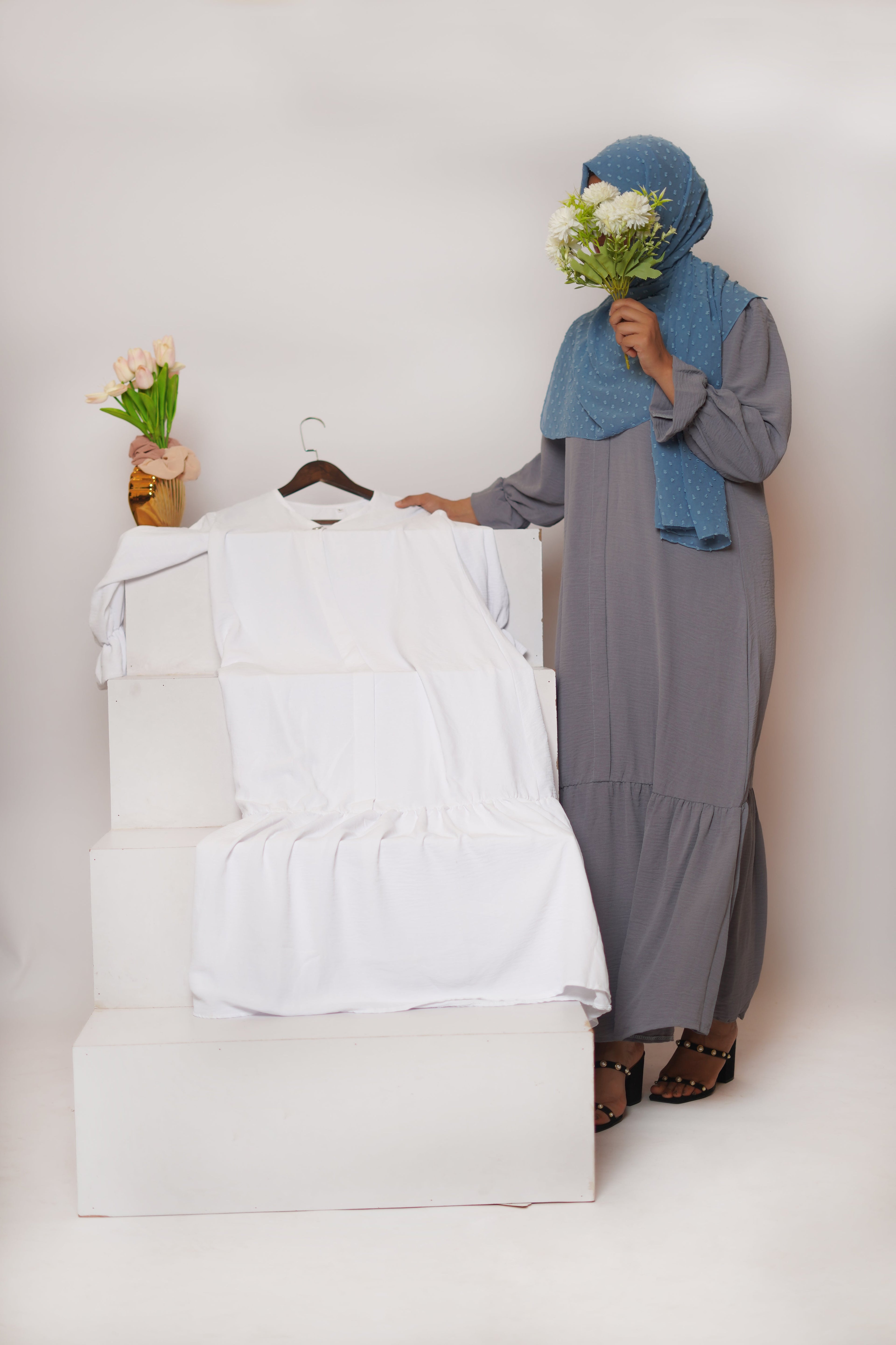 Daisy Maxi Dress-Dark Grey