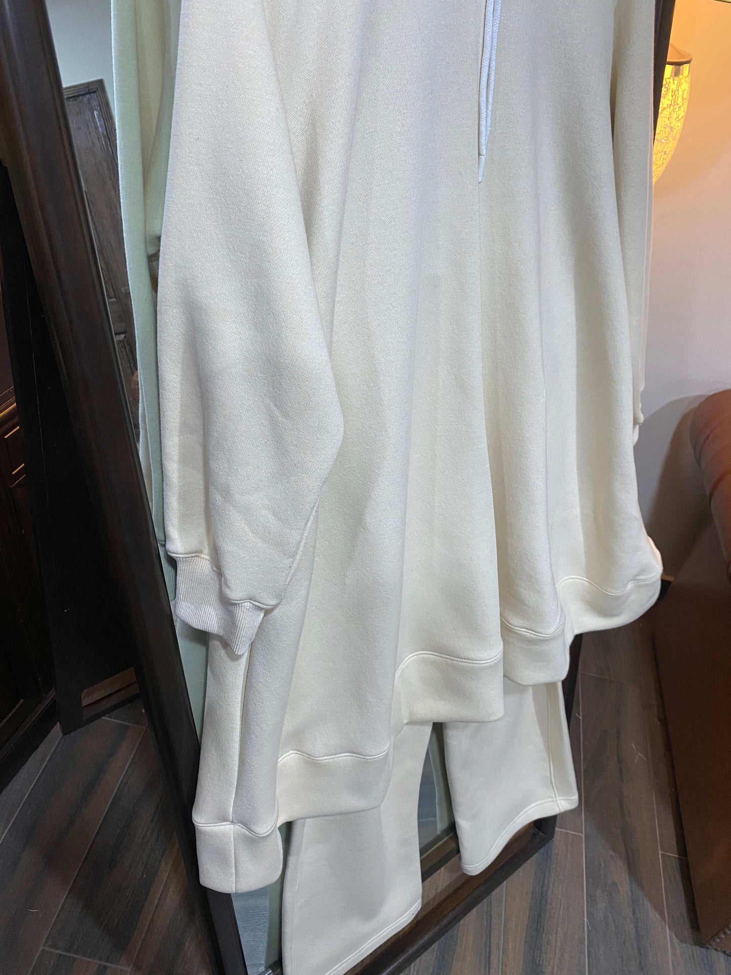 Dahlia Fleece Co Ord Set - Skin Beige