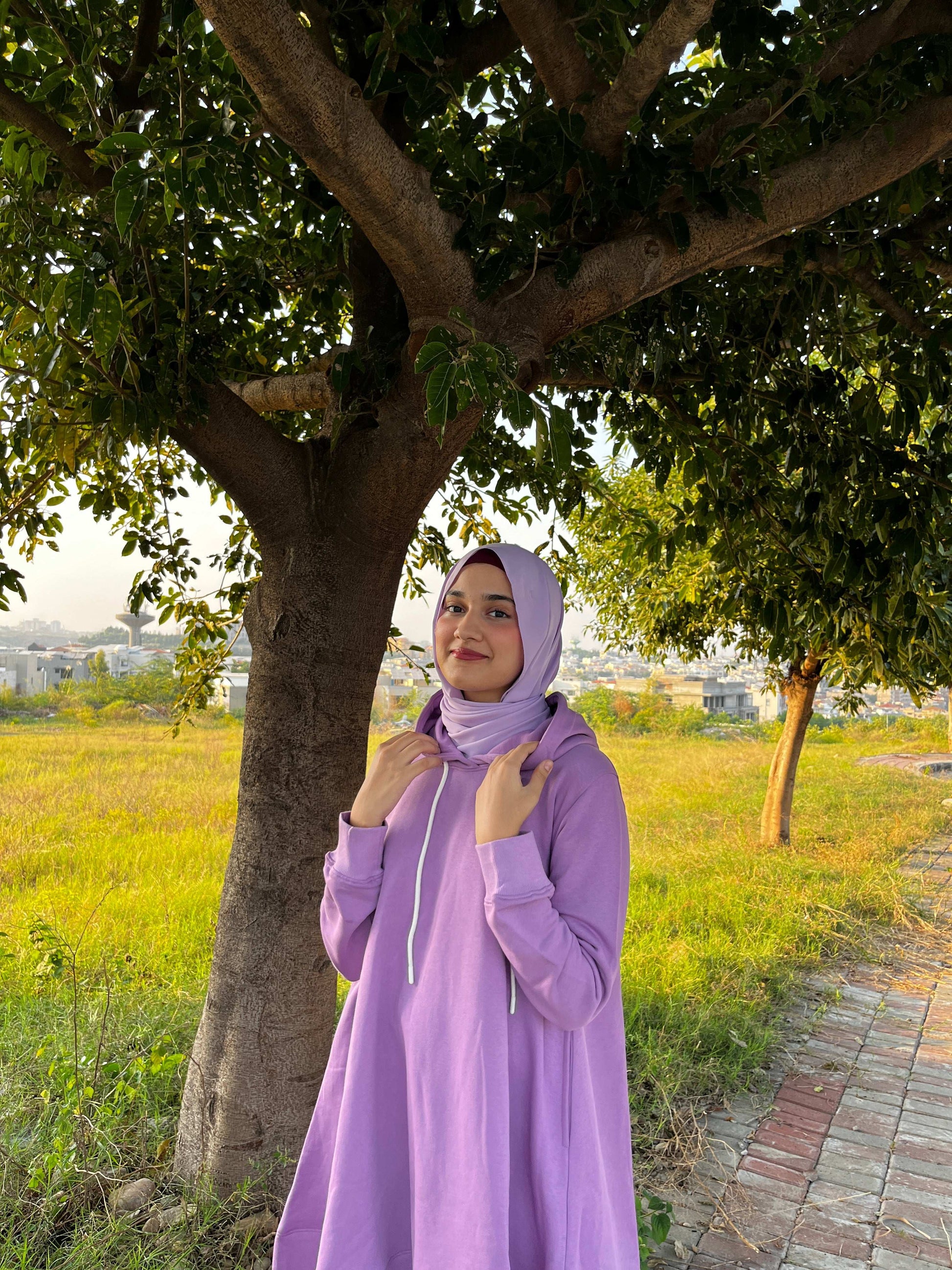 Dahlia Fleece Co Ord Set - Lavender