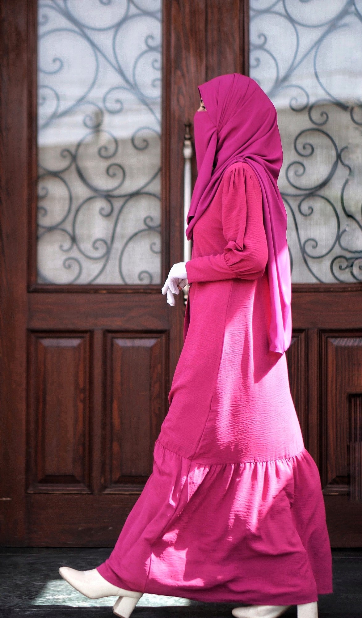 Daisy Maxi Dress  - Pink Glow