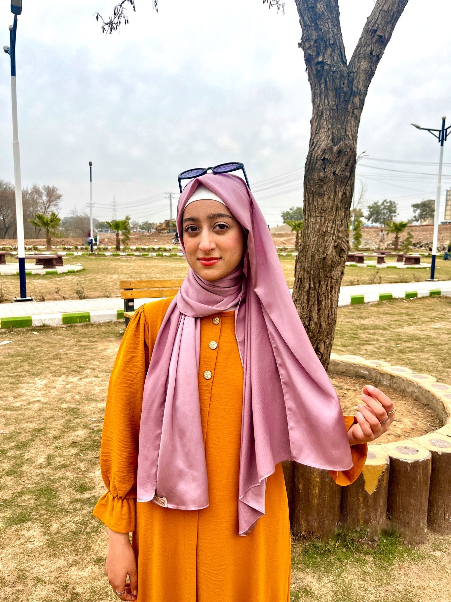 Daisy Maxi Dress - Tangerine