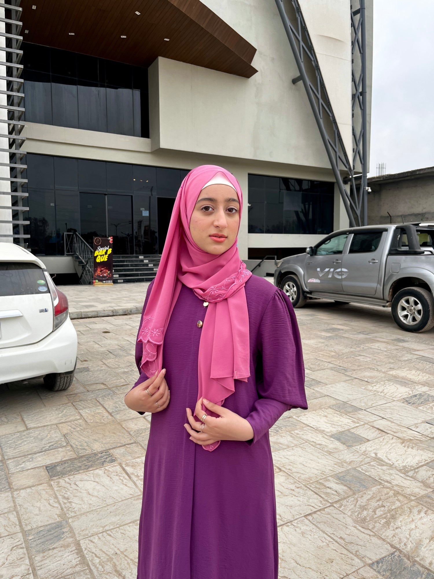 Daisy Maxi Dress - Imperial Magenta