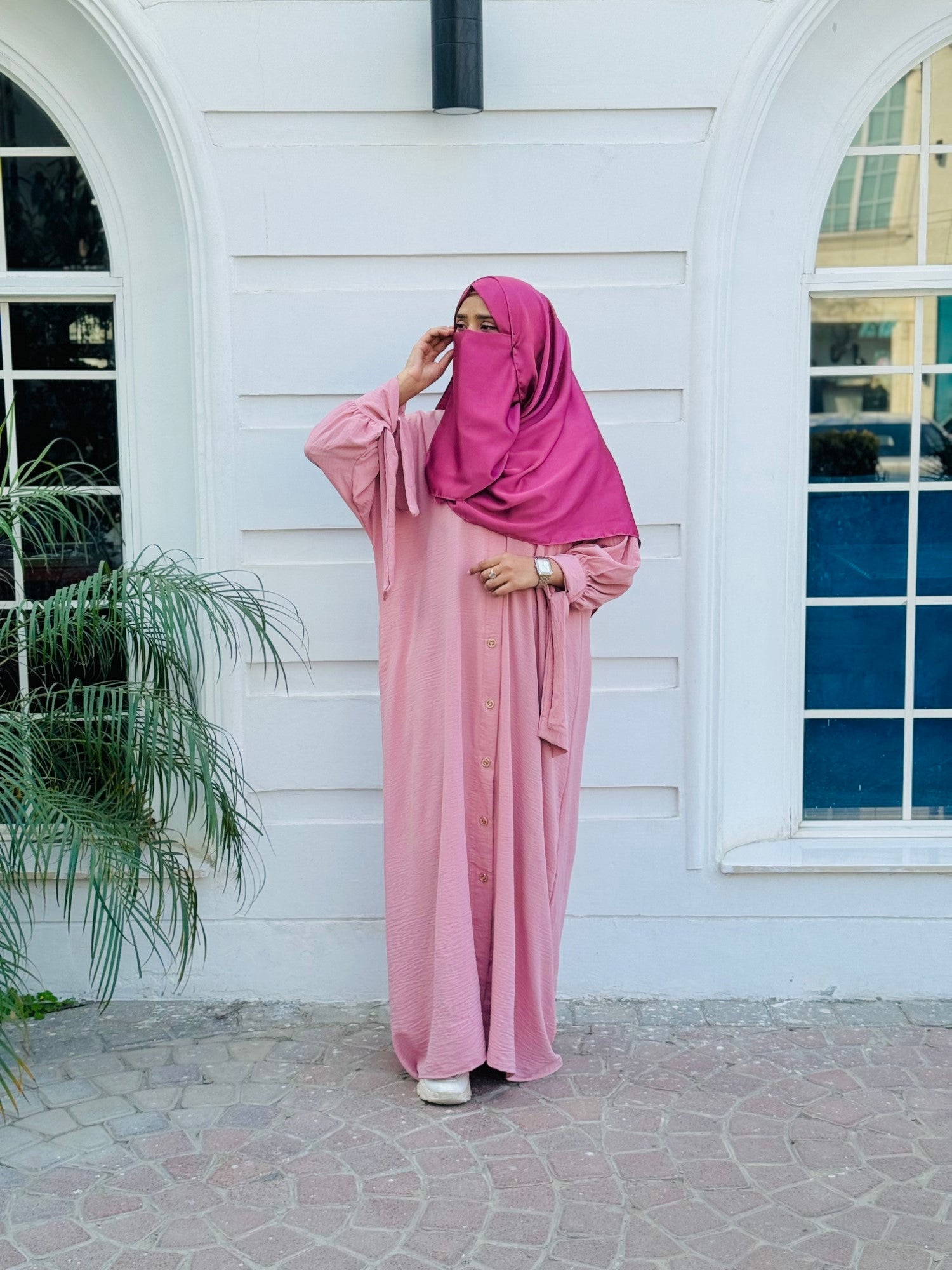 Marwah Abaya - Crepe