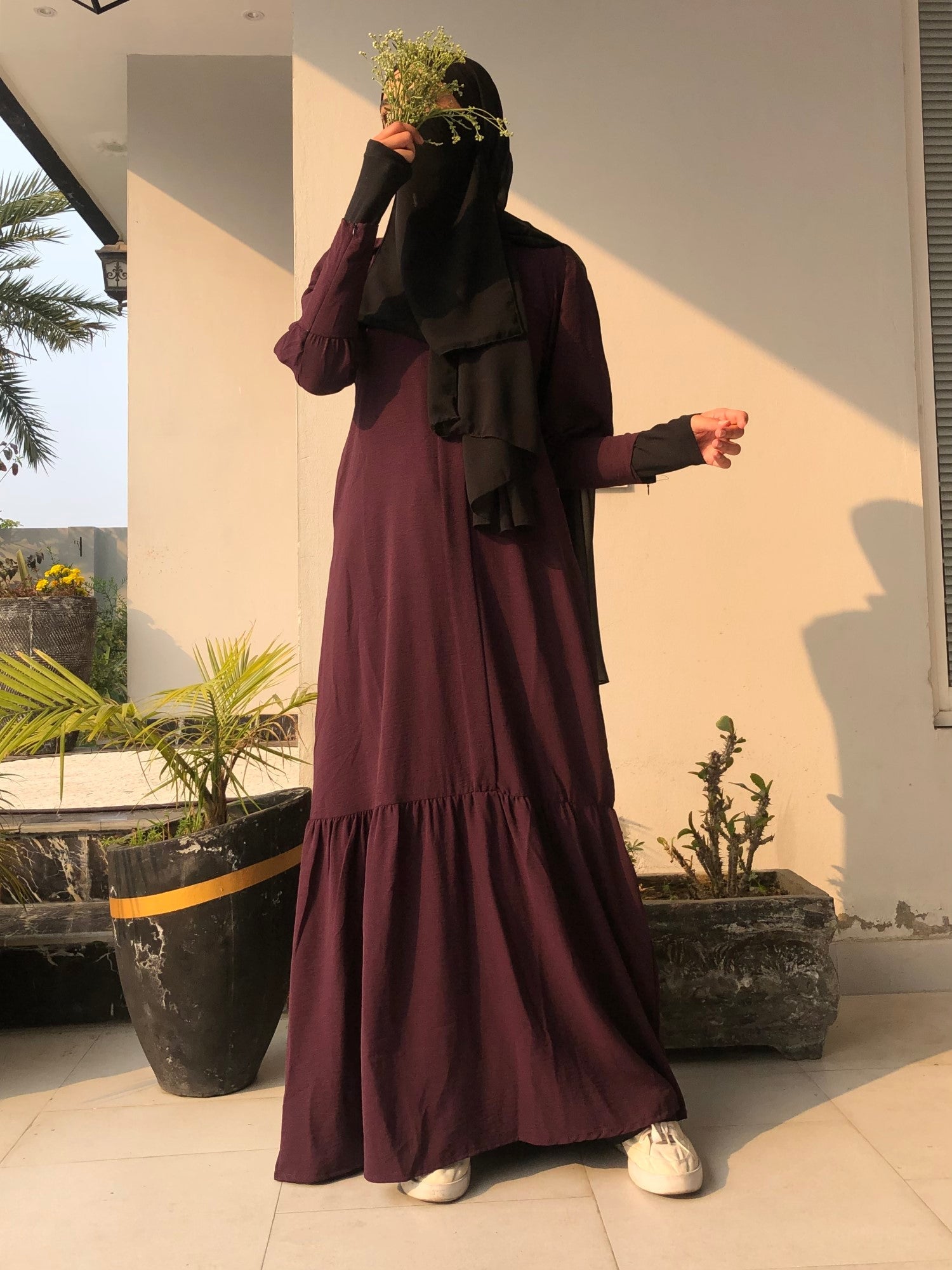Daisy Maxi Dress - Merlot